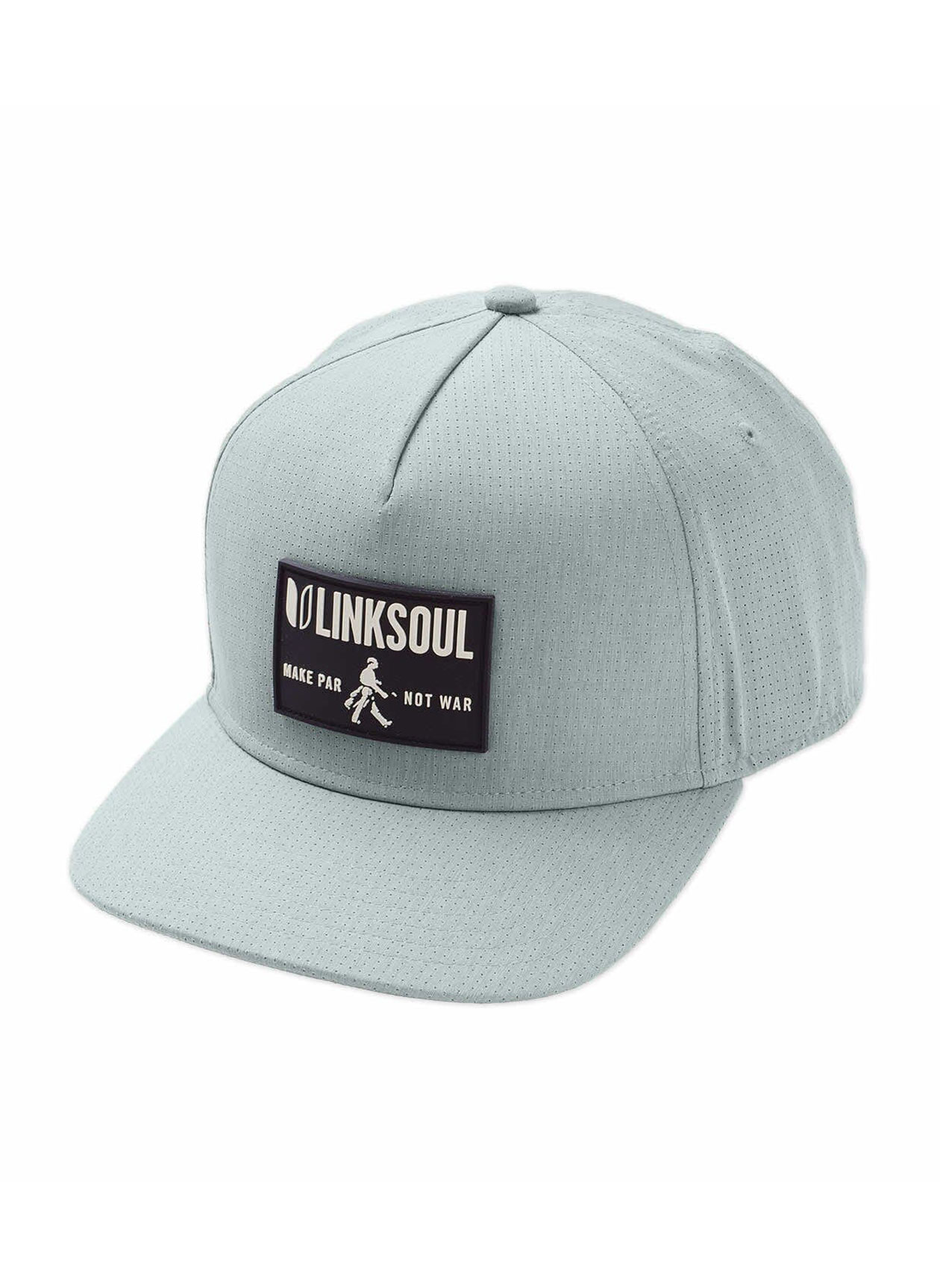 Linksoul Cloudy Sky/Black/Grey Walkman Patch Boardwalker AC Snapback Hat