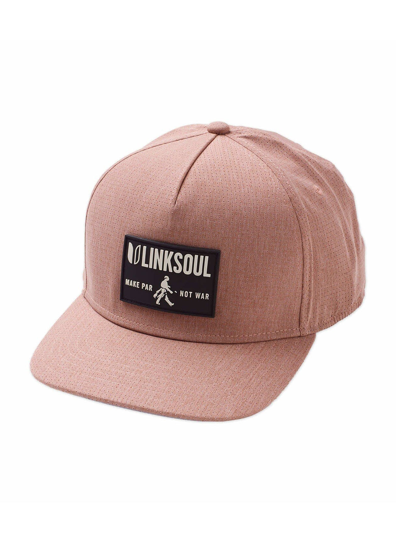 Linksoul Clay/Black/Grey Walkman Patch Boardwalker AC Snapback Hat