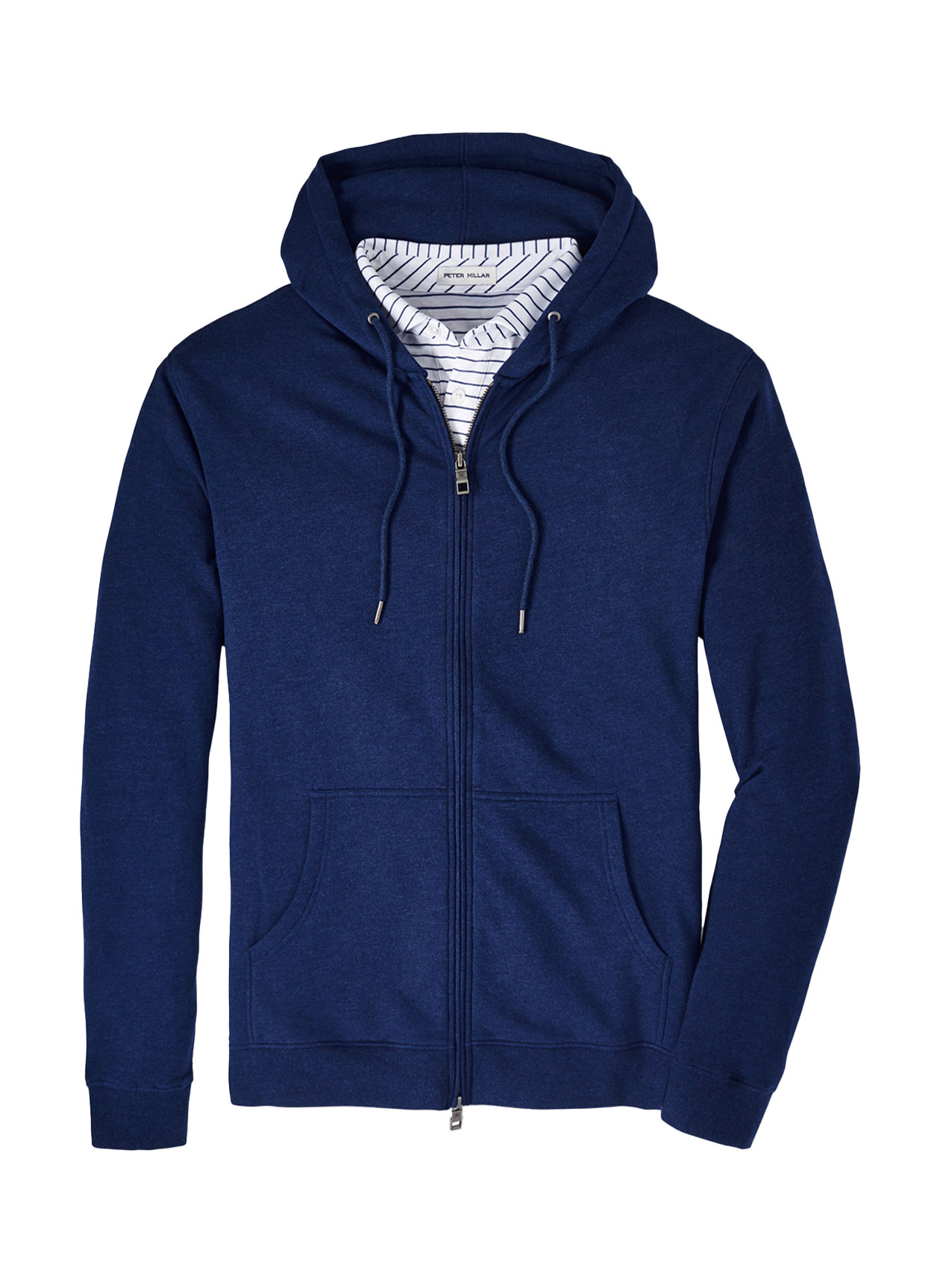 Peter Millar Lava Wash Hoodie Navy - SS23 S