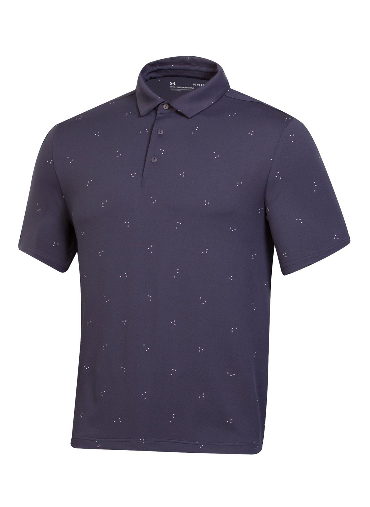 12ct. Custom Under Armour Men's Midnight Navy Novelty Playoff 3.0 Scatter Print Polo by Corporate Gear