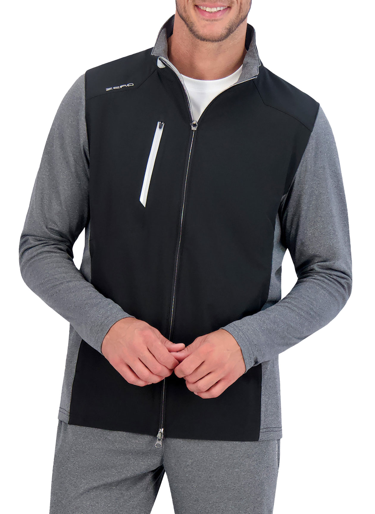 Zero Restriction Men's Black / Charcoal Heather Z710 Jacket