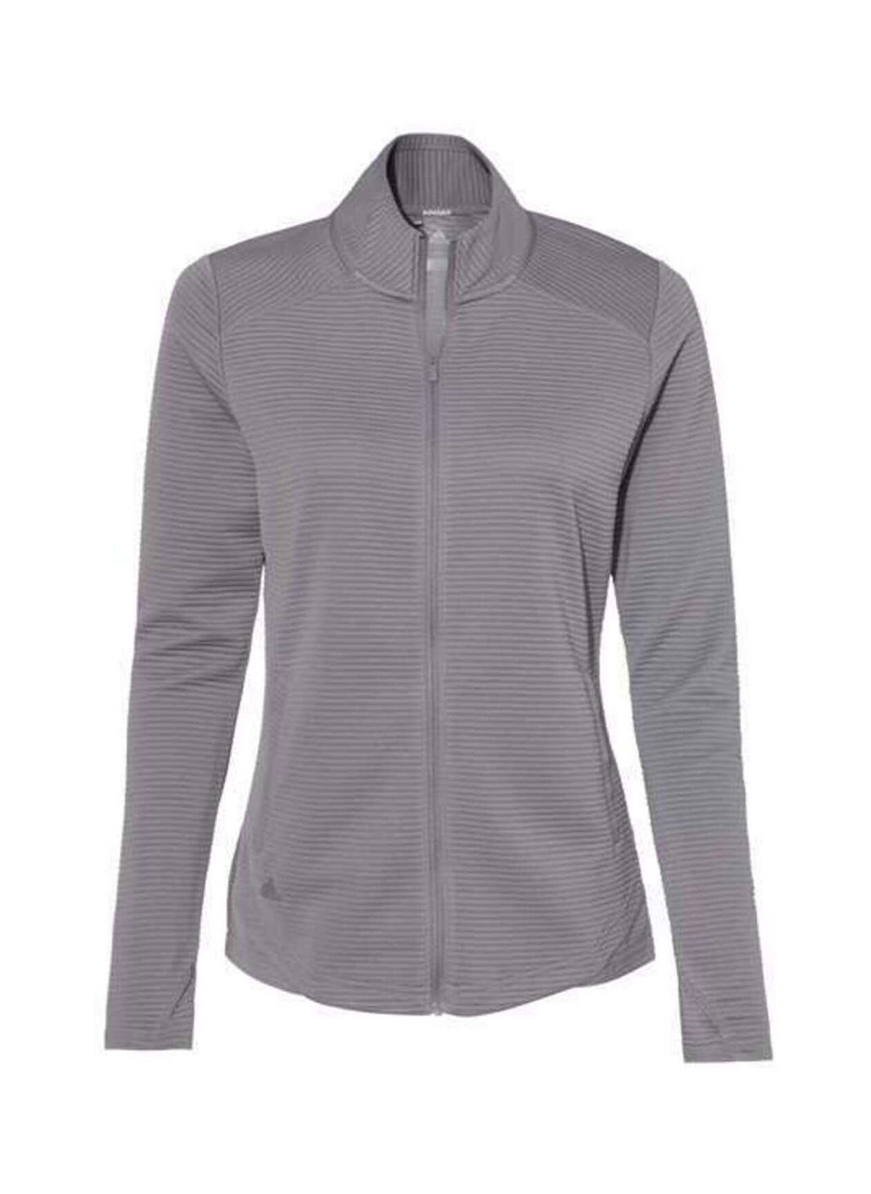 Adidas Women's Grey Textured Jacket