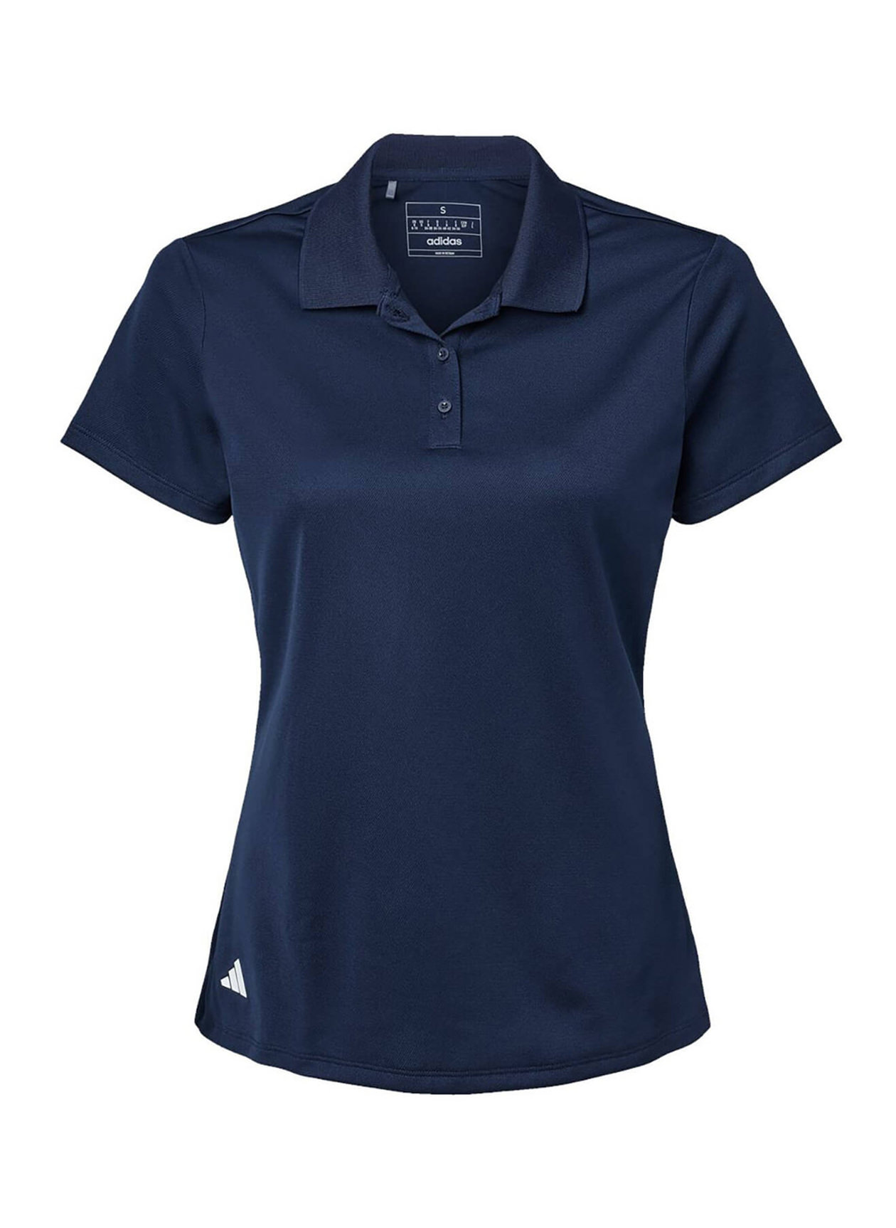 Adidas Women's Collegiate Navy Basic Sport Polo | Custom Polo Shirts