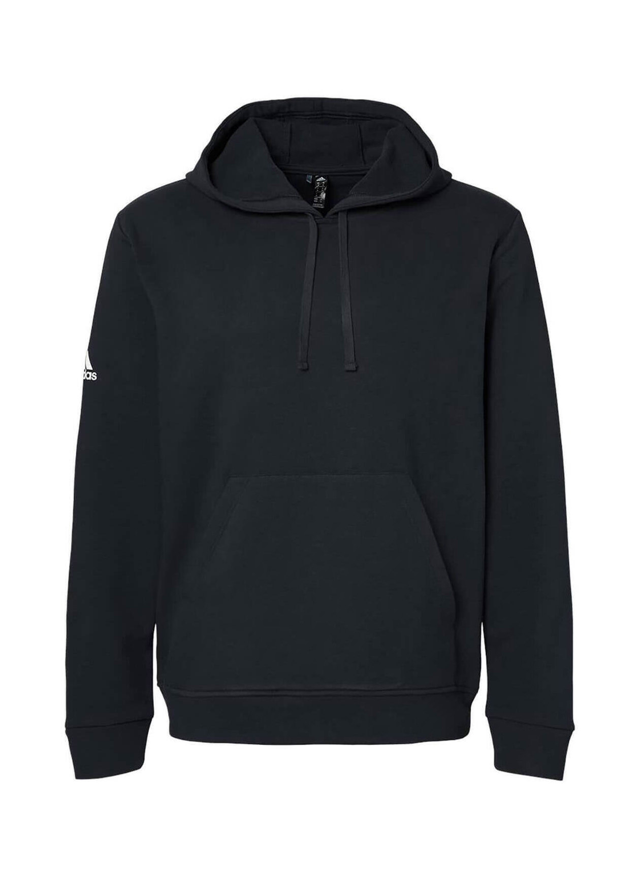 Adidas Men's Black Fleece Hooded Sweatshirt