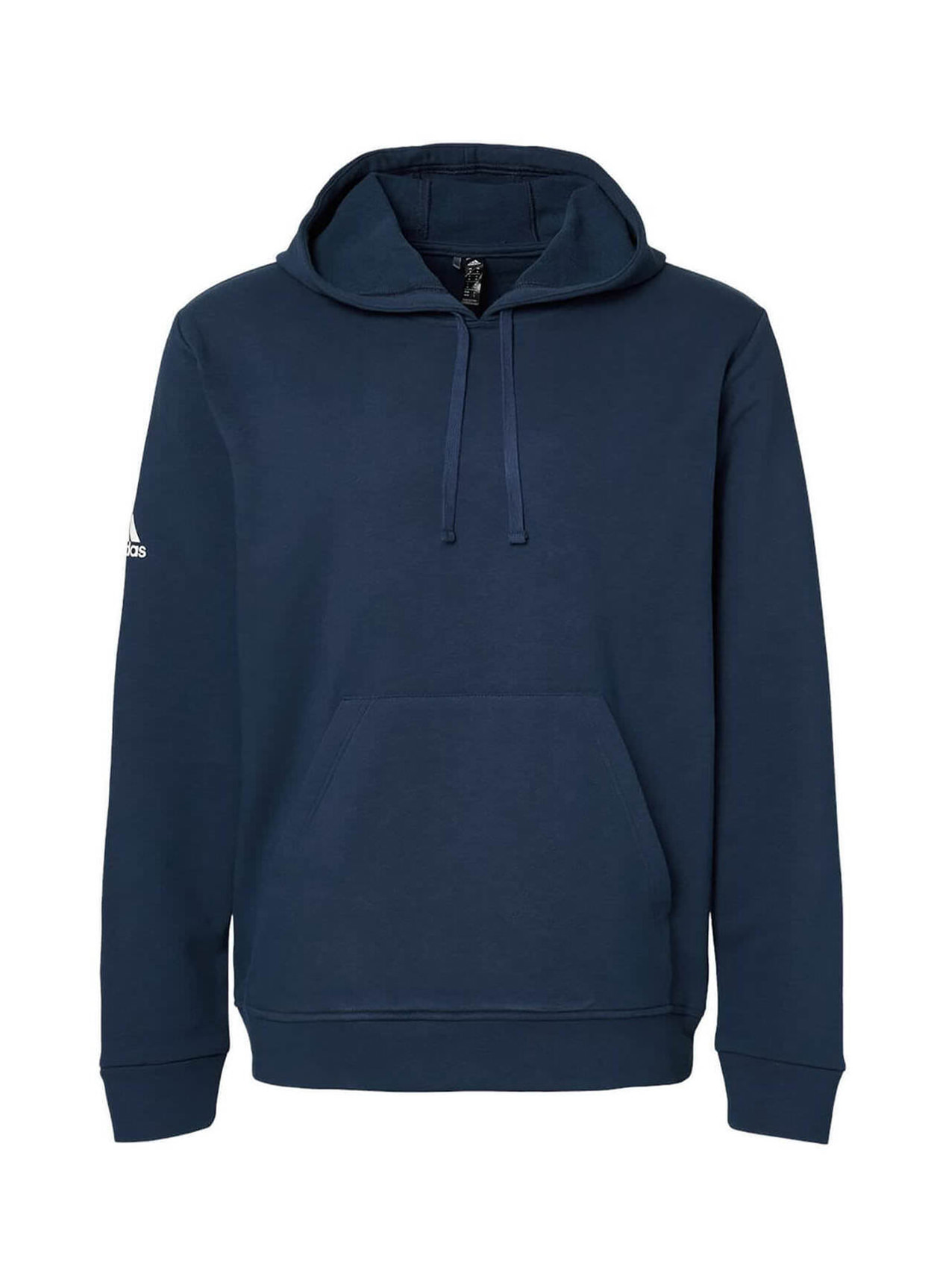 Adidas Men's Collegiate Navy Fleece Hooded Sweatshirt