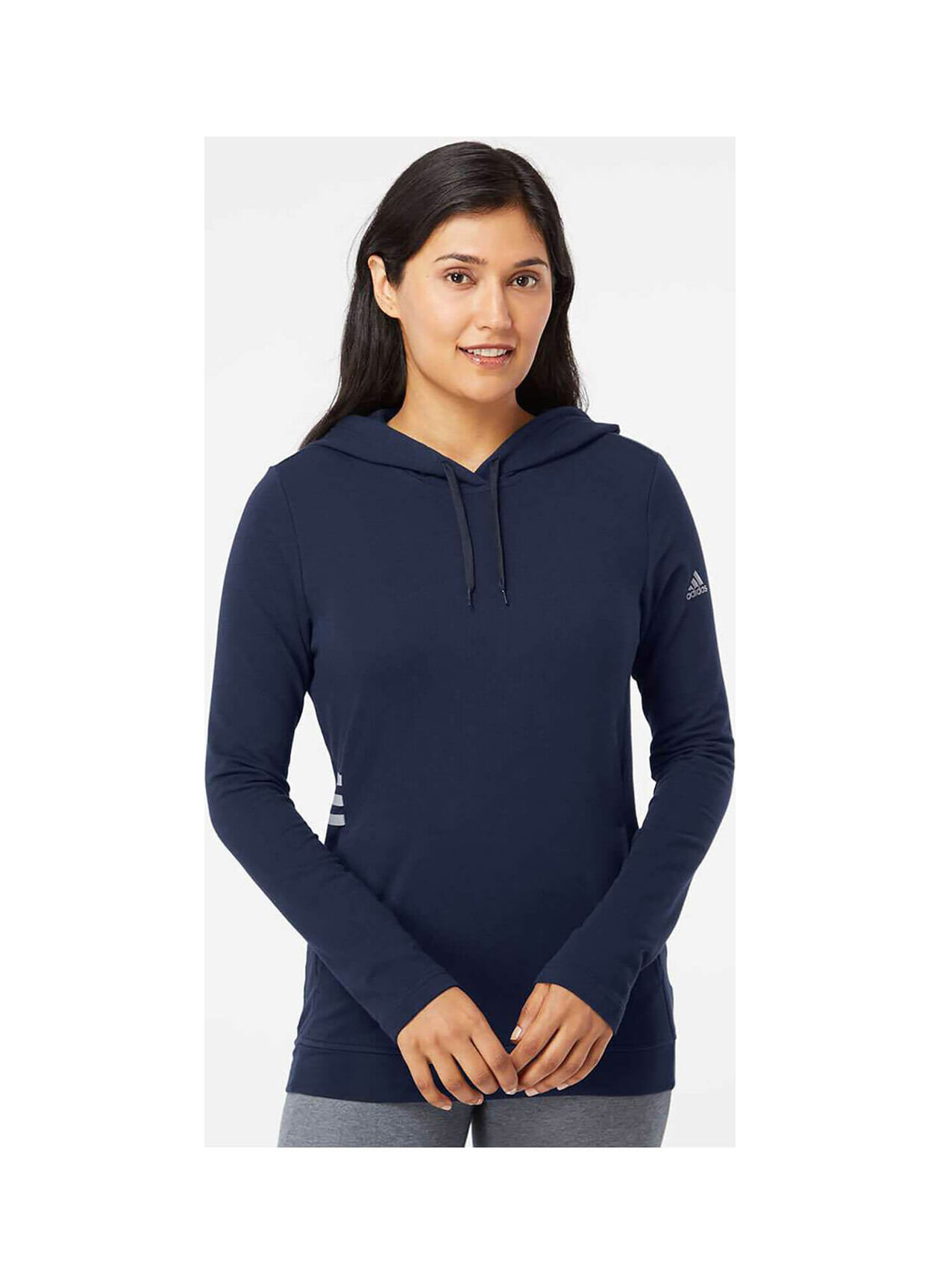 Under Armour Women's True Grey Heather / Black Hustle Full-Zip Hooded  Sweatshirt