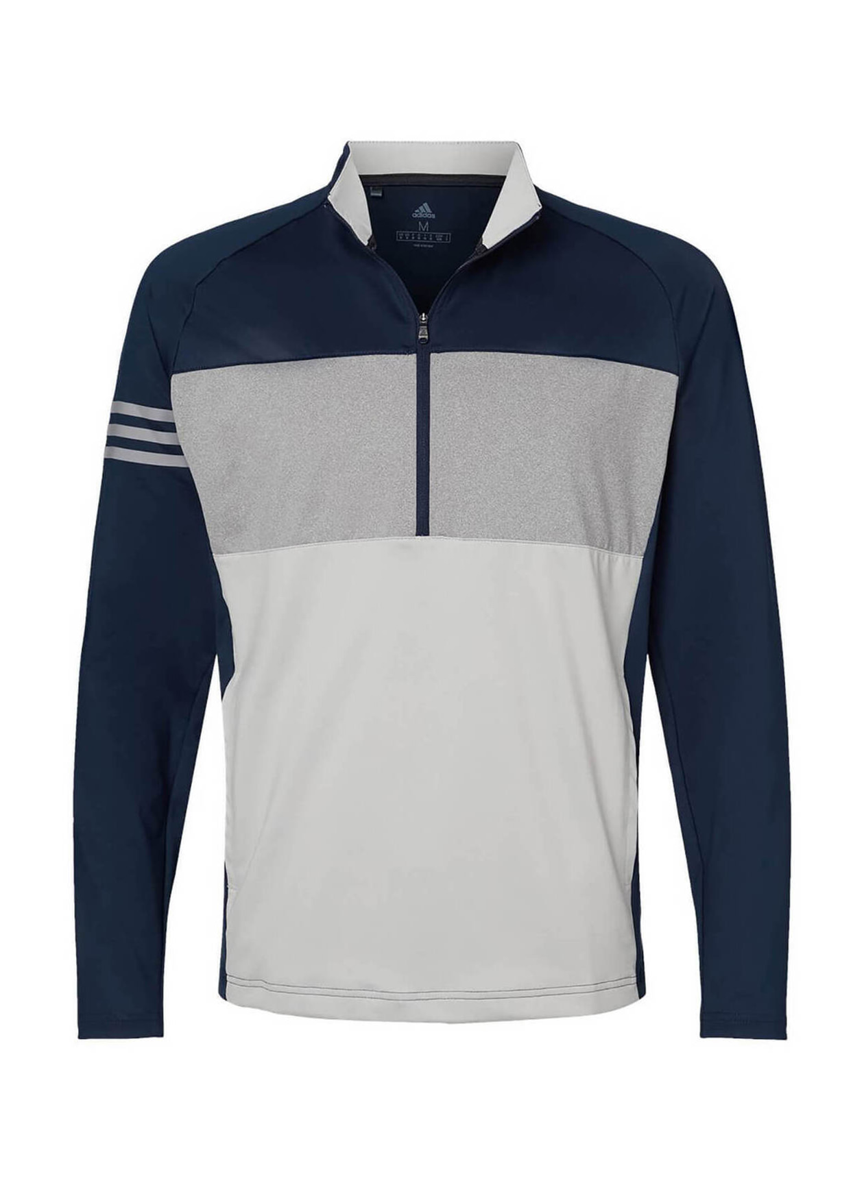 Adidas three 2024 quarter zip