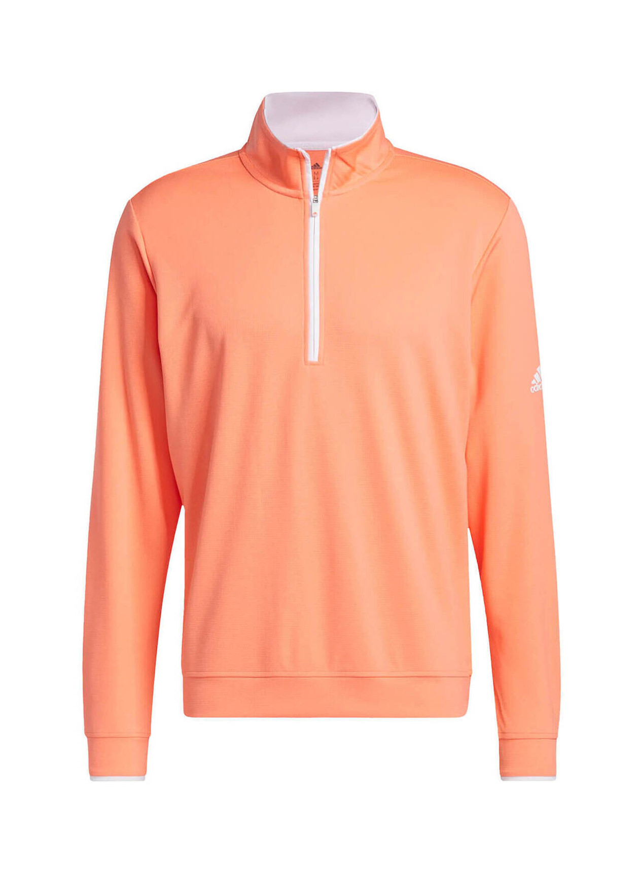 Adidas Men's Coral Fusion Primegreen UPF Quarter-Zip Pullover | Custom Half  Zips