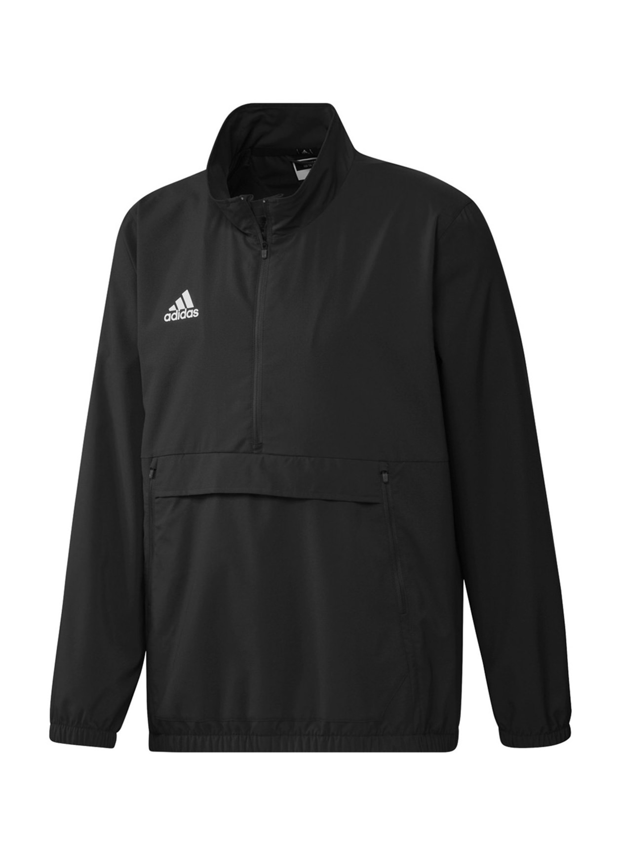 Adidas Men's Black / White Stadium Quarter-Zip Jacket