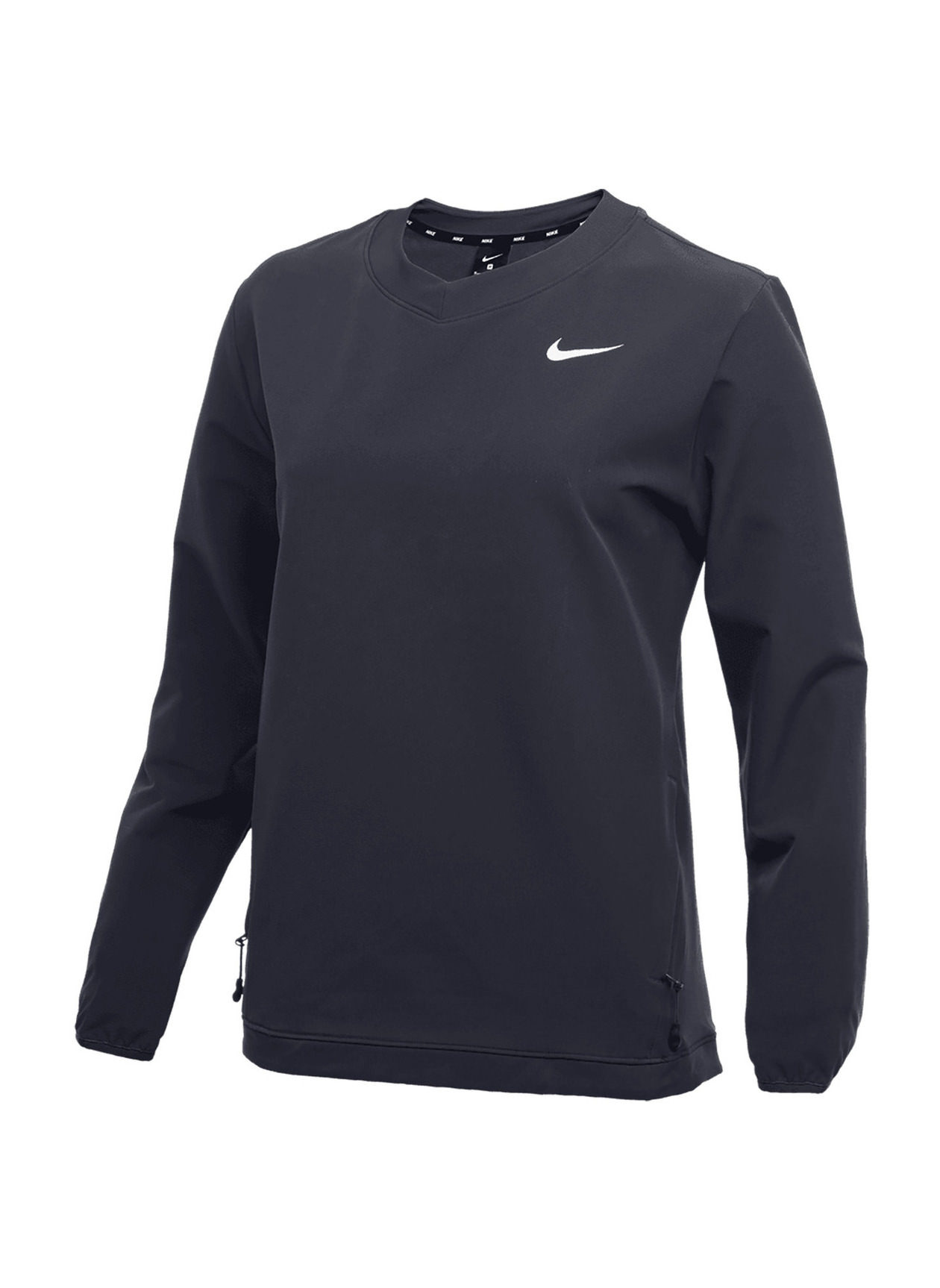 Nike Women's Team Anthracite / Team Black / White Long-Sleeve Softball  Pullover