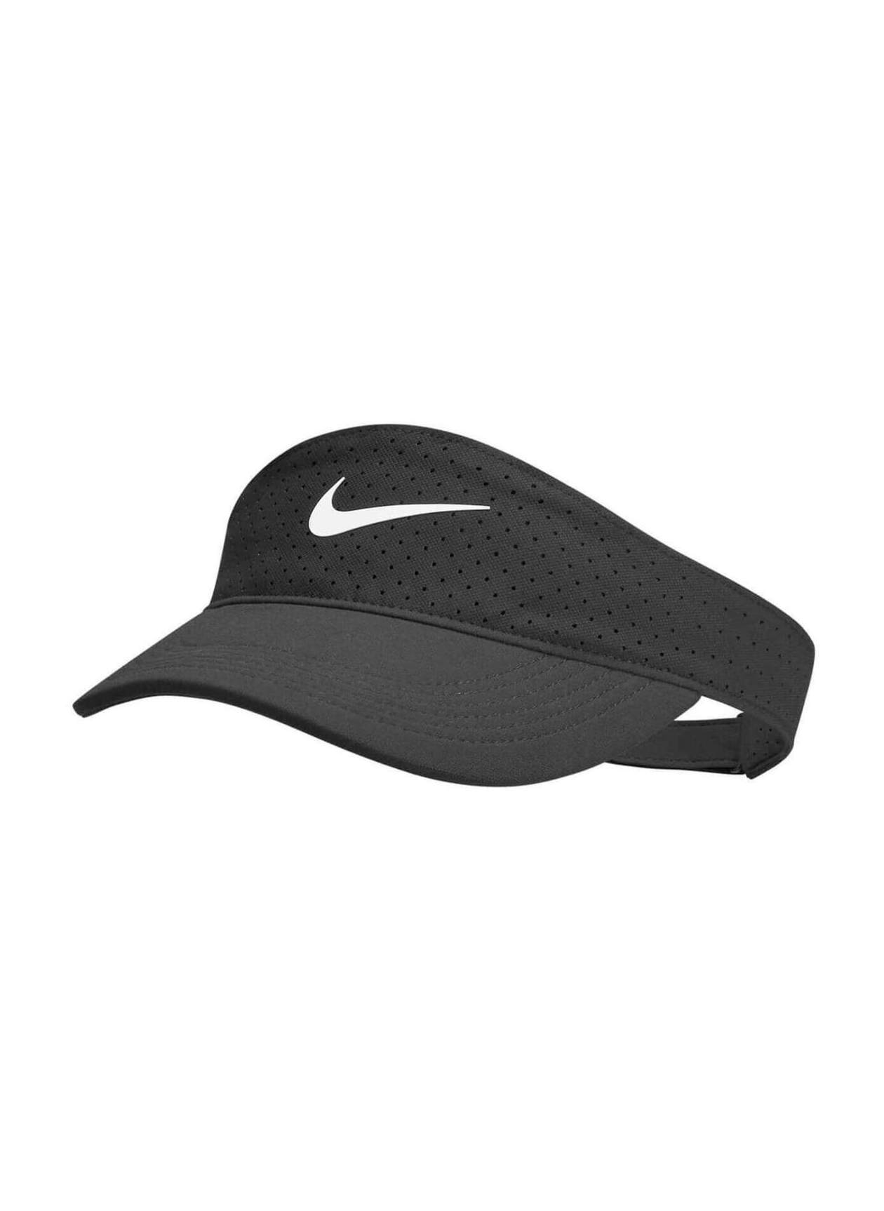 Nike Black / White Dri-FIT AeroBill Visor