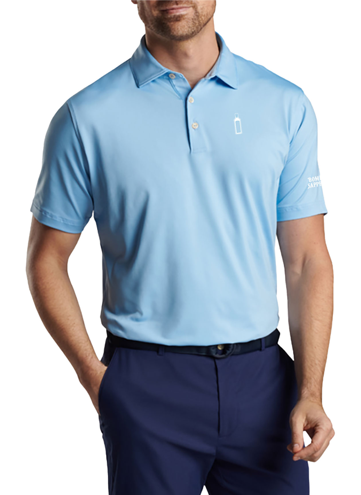 Peter Millar Men's Solid Performance Polo - Bombay