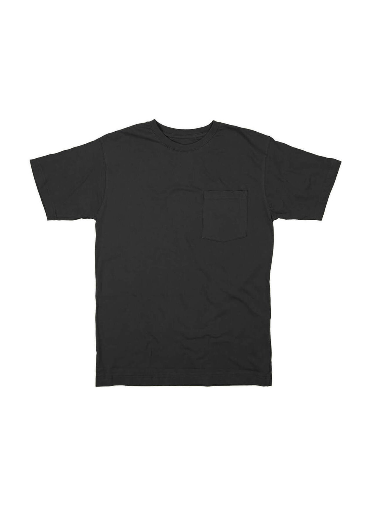 Berne Men's Black Heavyweight Pocket T-Shirt