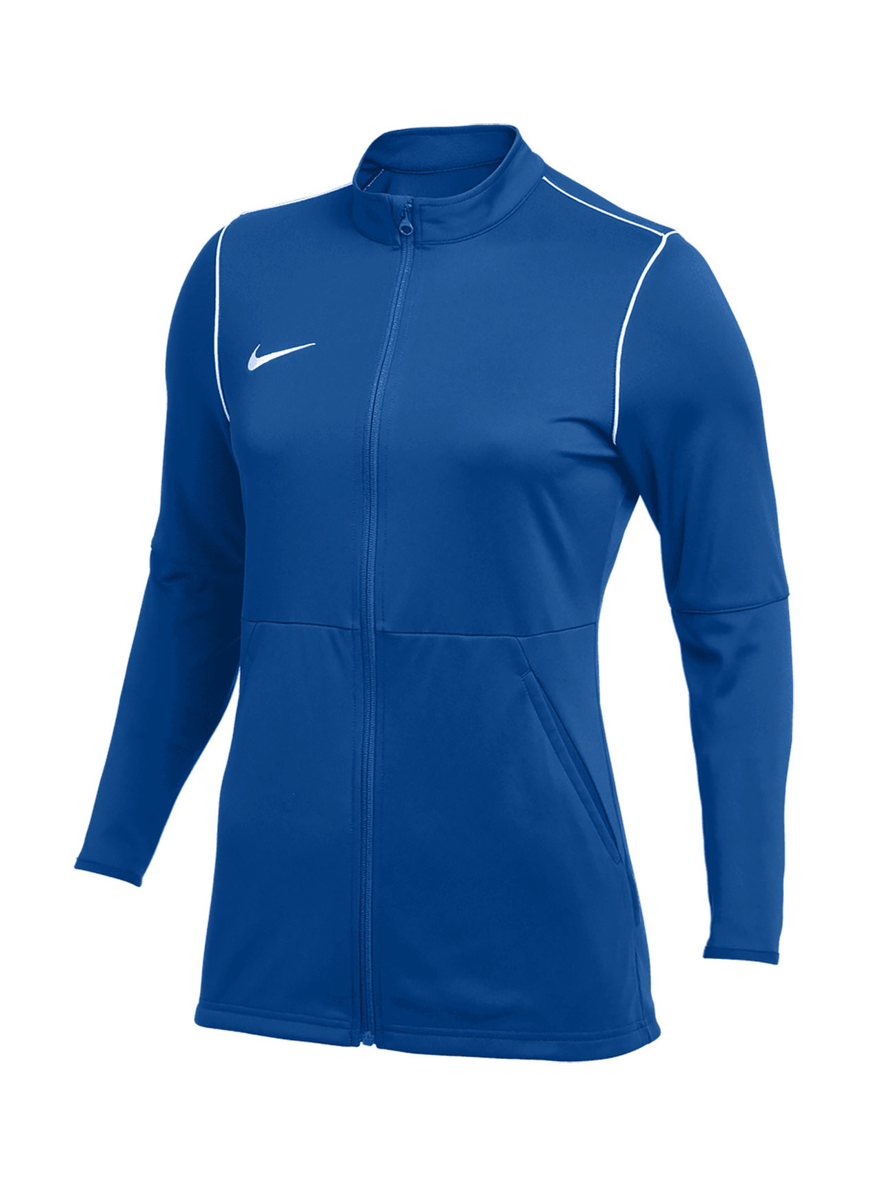 Embroidered Jacket  Custom Nike Women's Royal Blue / White