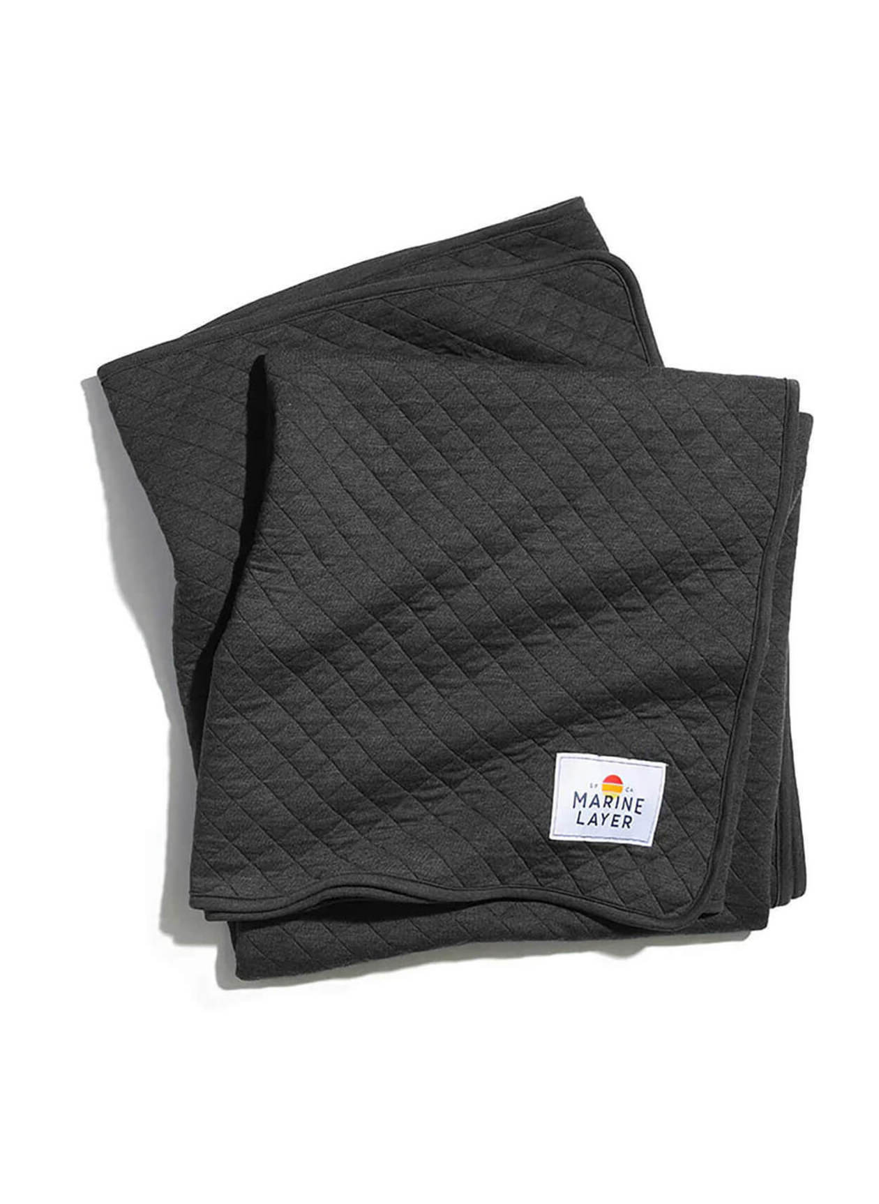 Marine Layer Charcoal Corbet Blanket