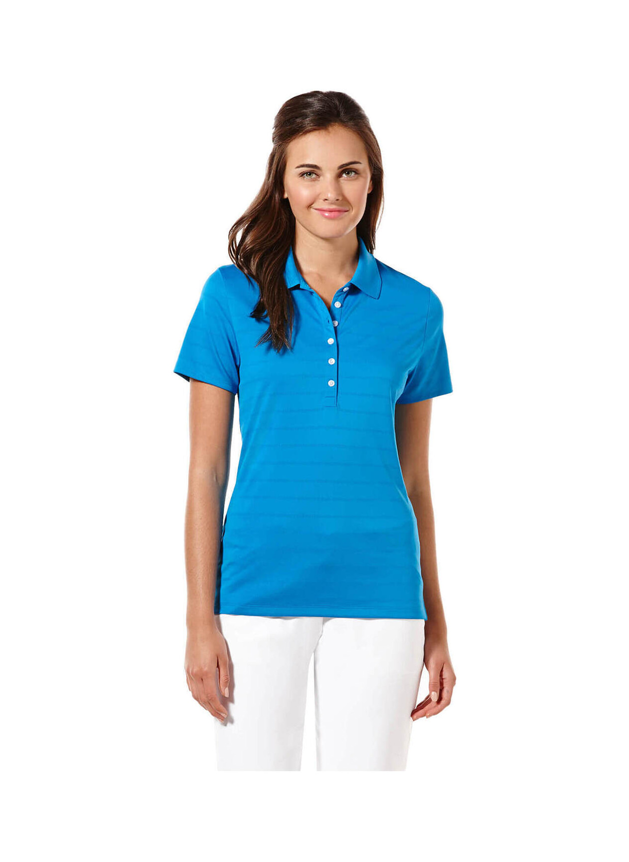Callaway Women's Medium Blue  Golf Opti-Vent Polo
