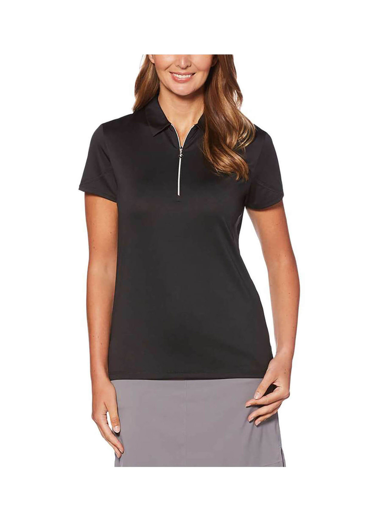 Womens black golf outlet polo