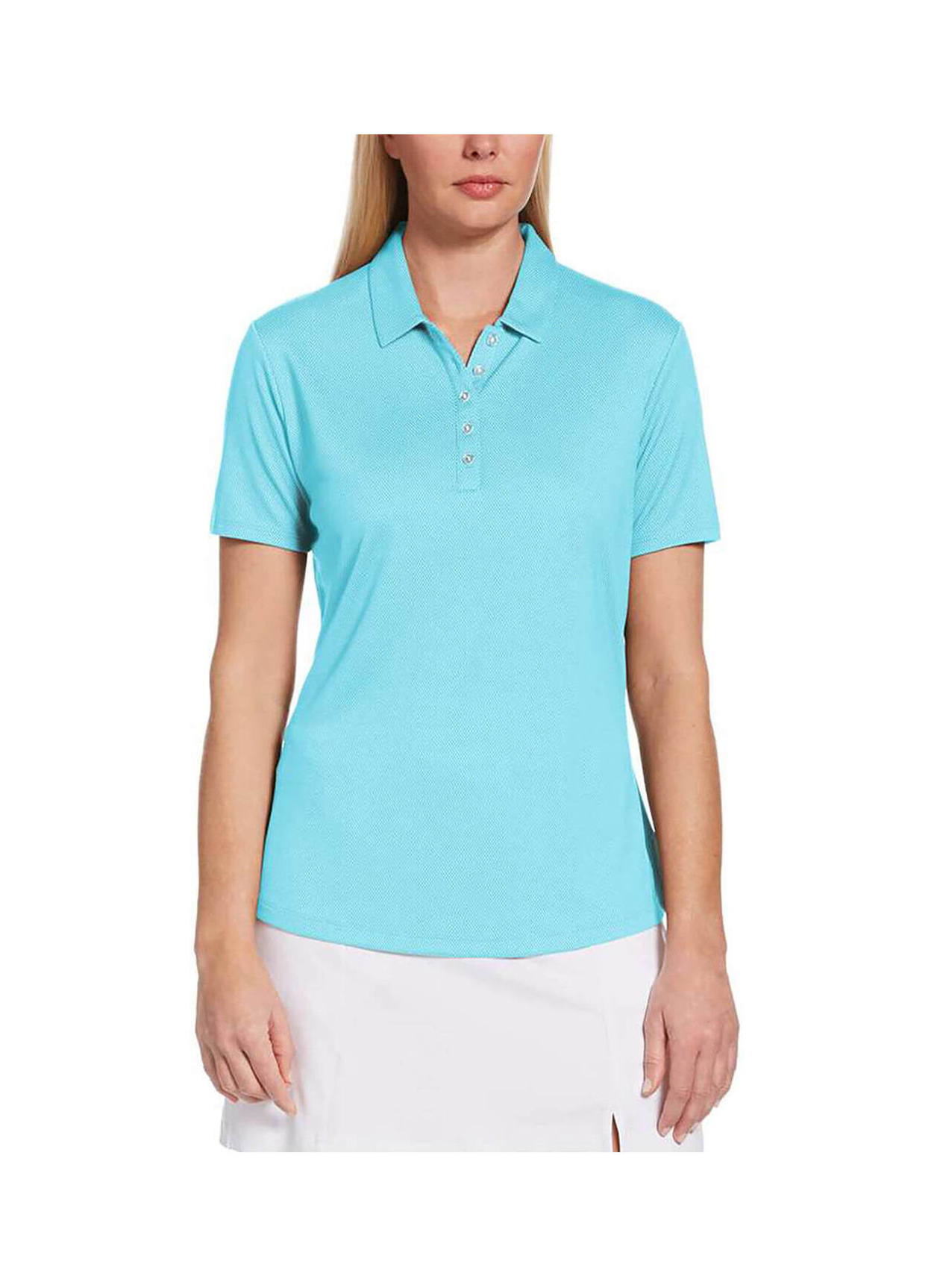 Logo Polo Shirt | Customized Callaway Women's Blue Atoll Golf