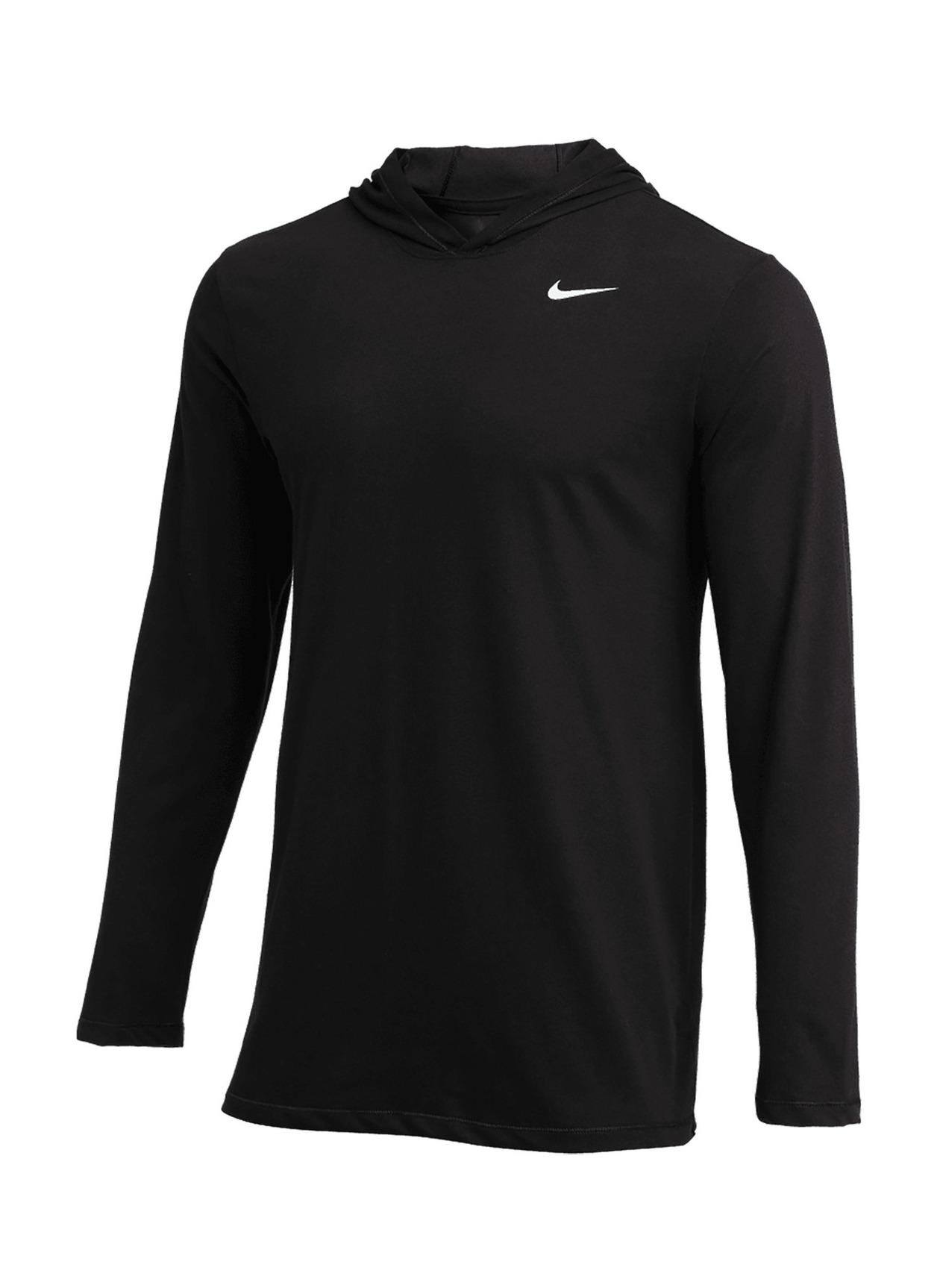 Nike Men's Black / White Dri-FIT Hooded T-Shirt