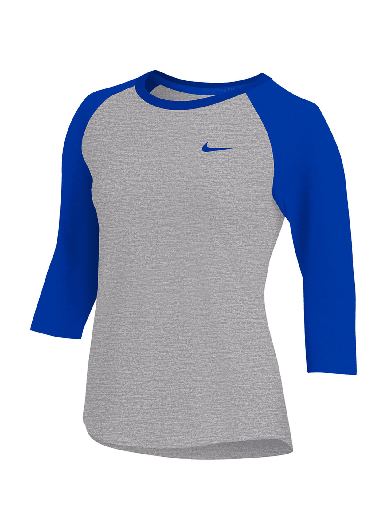 Nike 3/4 Raglan T-Shirt in Gray - Size XL