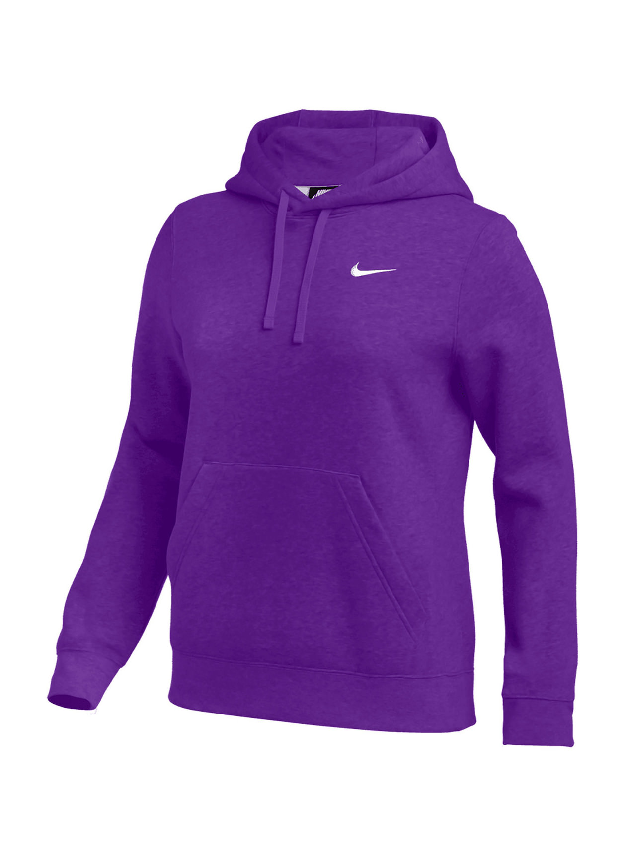 Nike Women's Team Purple / White Club Training Hoodie