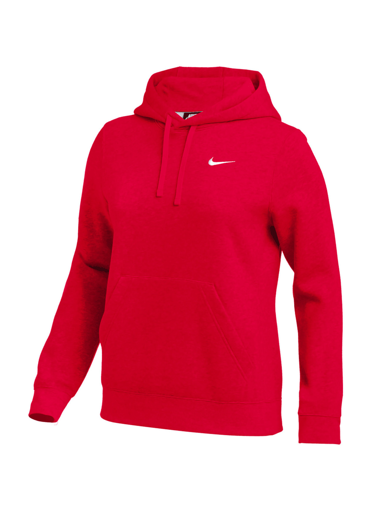 Nike Women s Team Scarlet White Club Training Hoodie