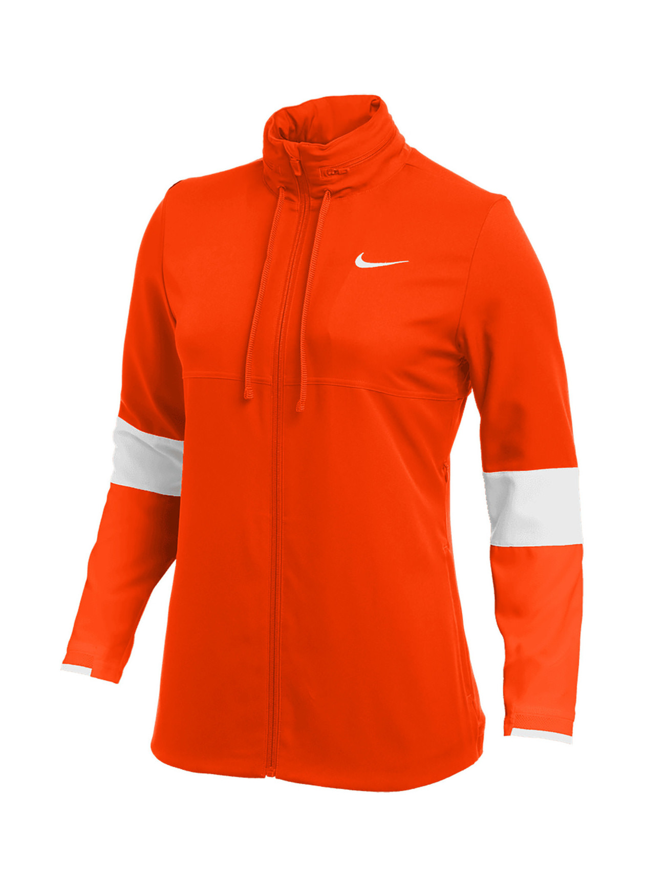 Nike Women's Team Orange / White Dri-FIT Jacket