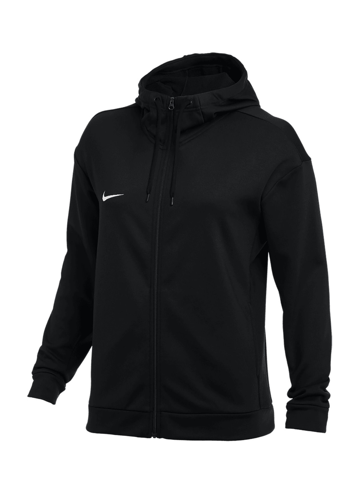 Nike zipper hoodie black hot sale