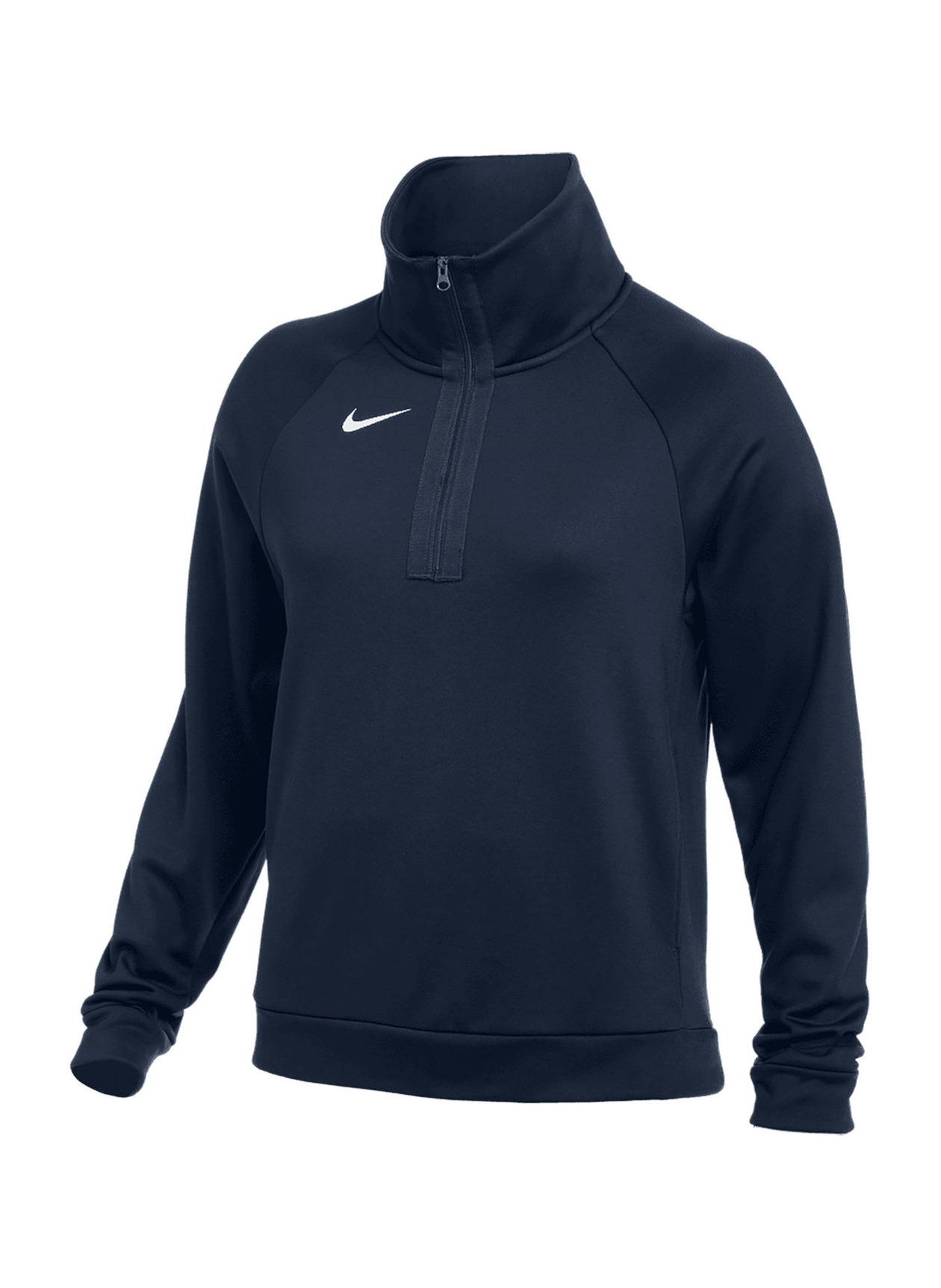 Nike Women's Team Navy Therma Fleece Training Half-Zip | Custom Pullover