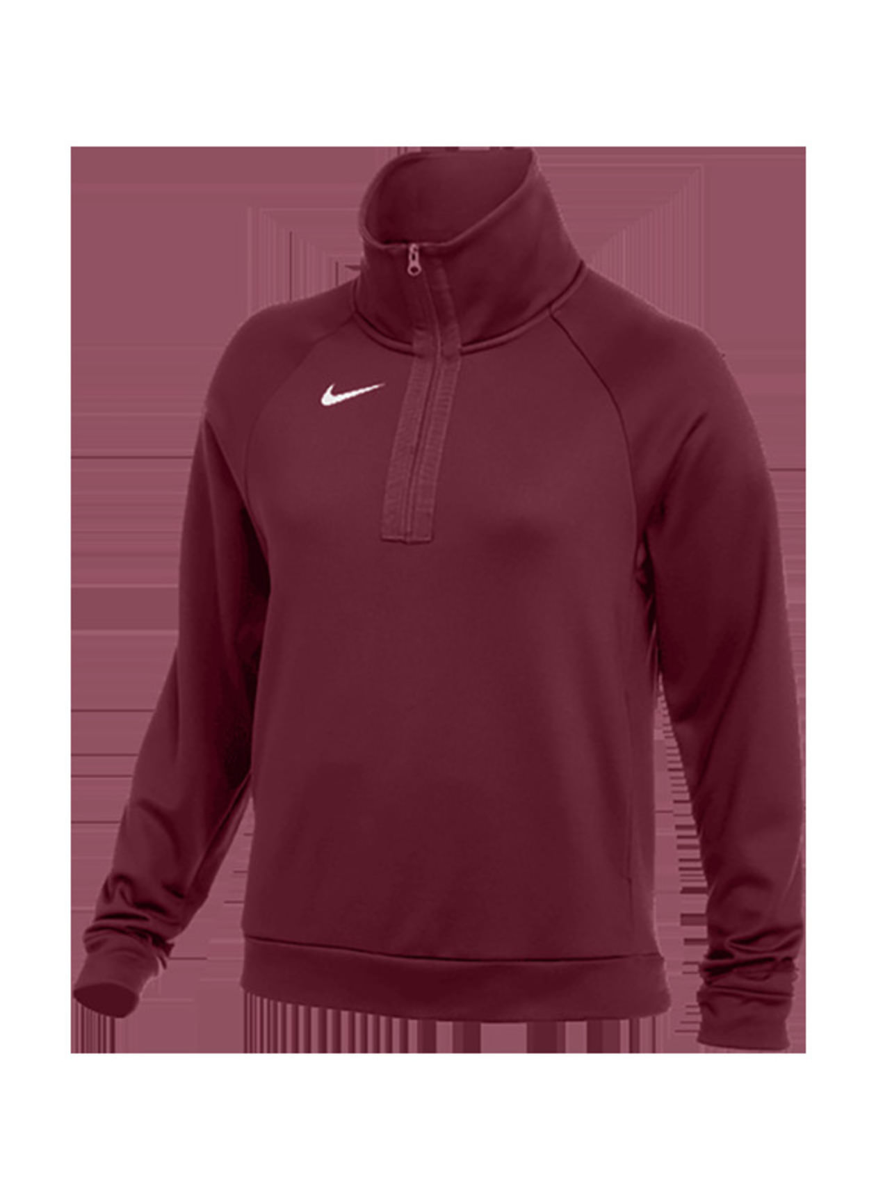 Nike women's therma all best sale time mock half zip