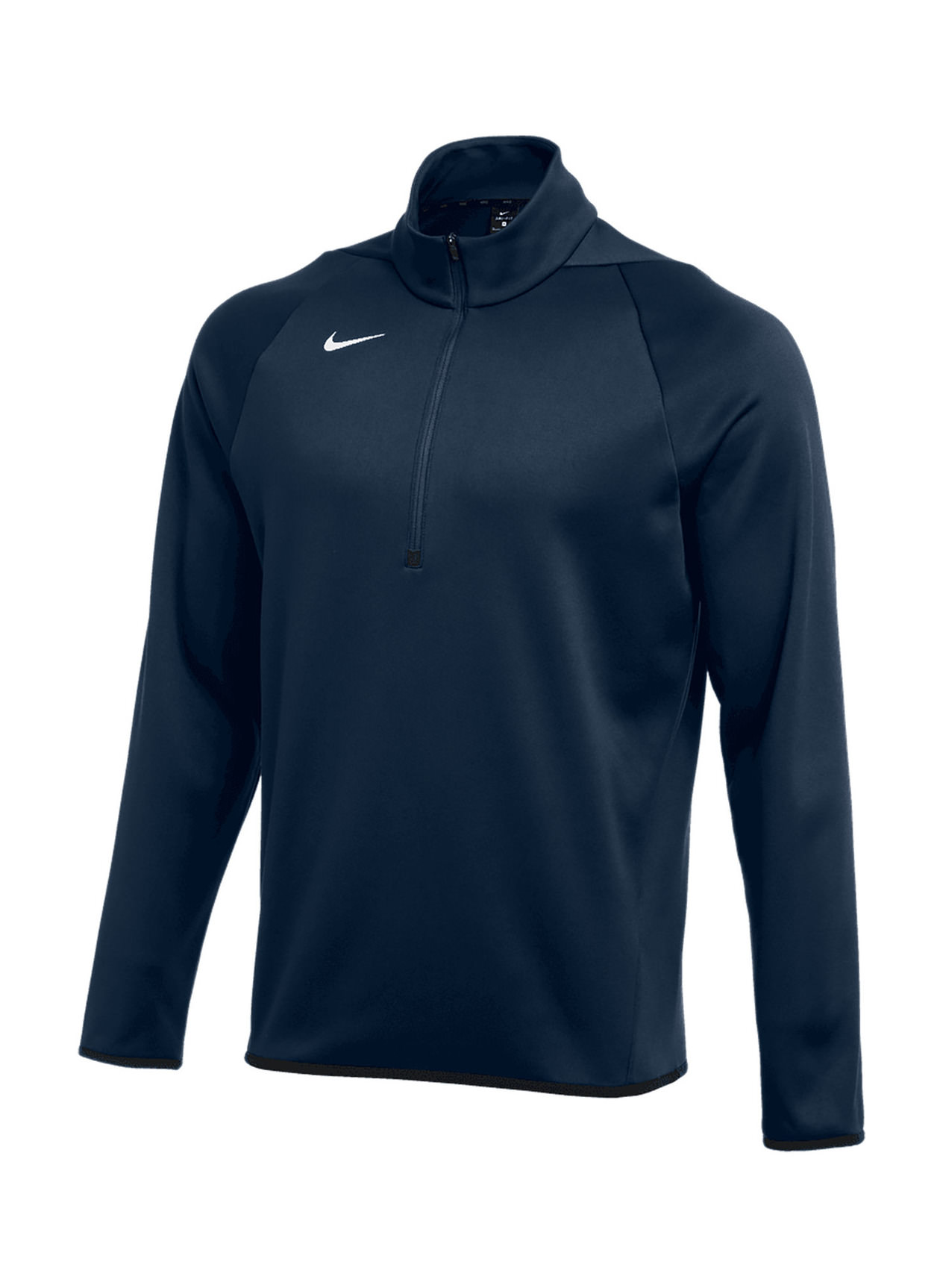 Nike Men's Team Navy Therma Long-Sleeve Quarter-Zip | Custom Pullover