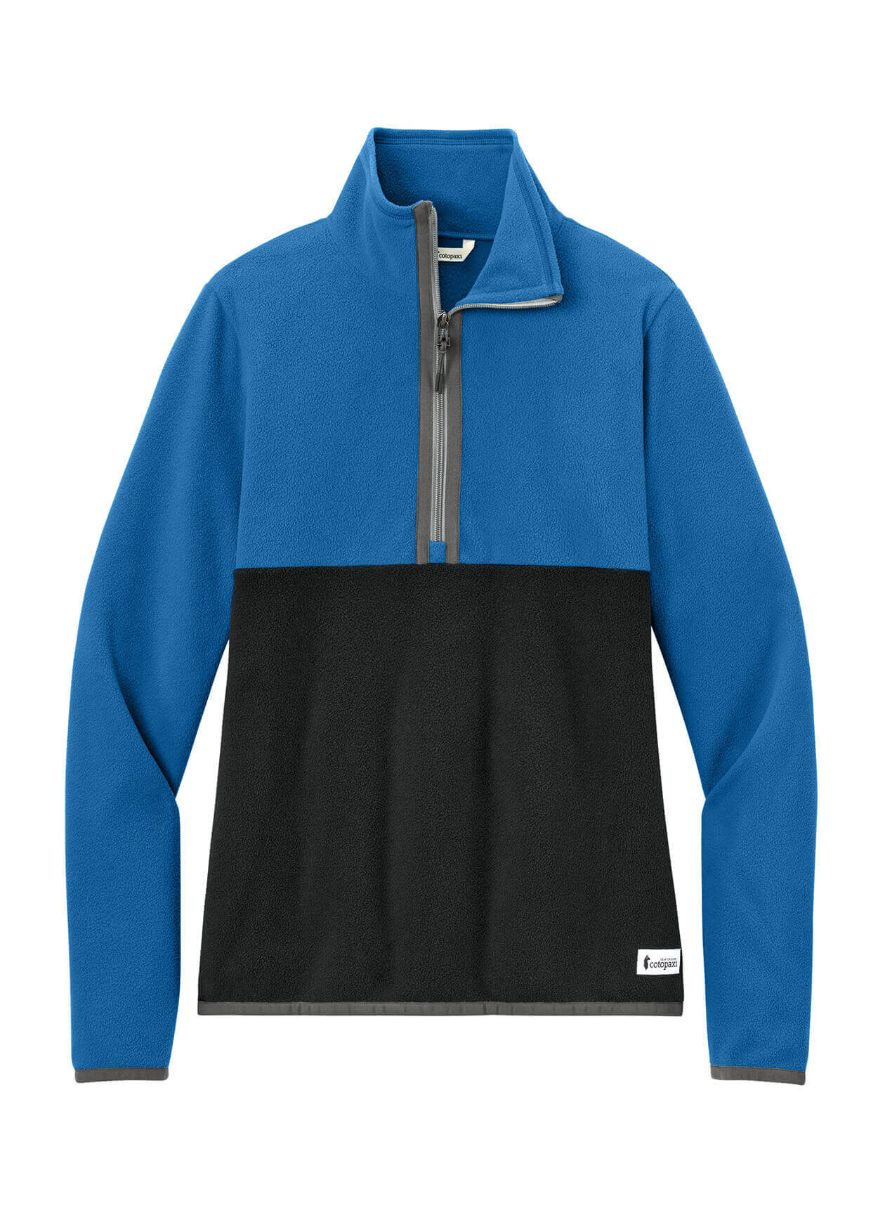 Cotopaxi Women's Atlantic/ Black Women’s Amado Half-Zip Fleece