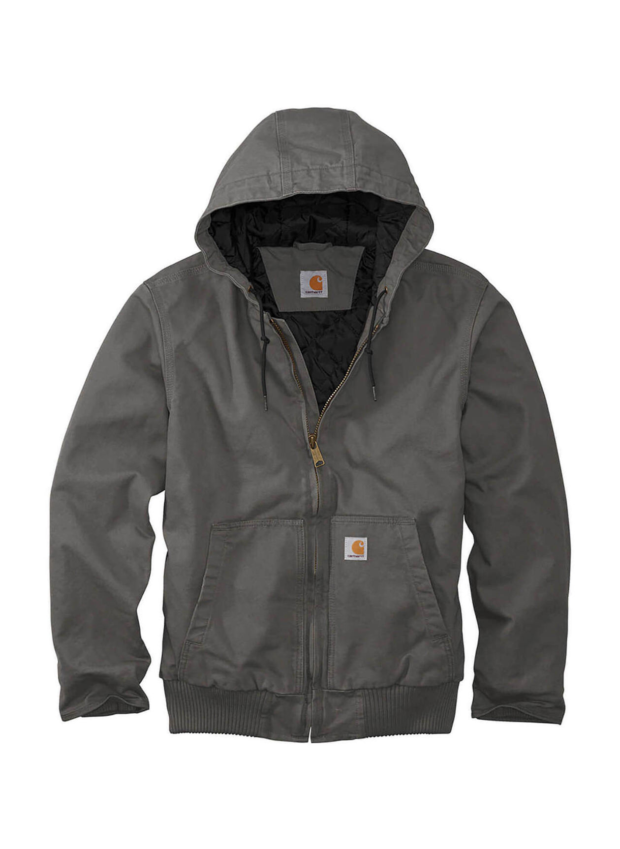 Carhartt Men's Gravel Washed Duck Active Jacket | Custom Embroidered ...