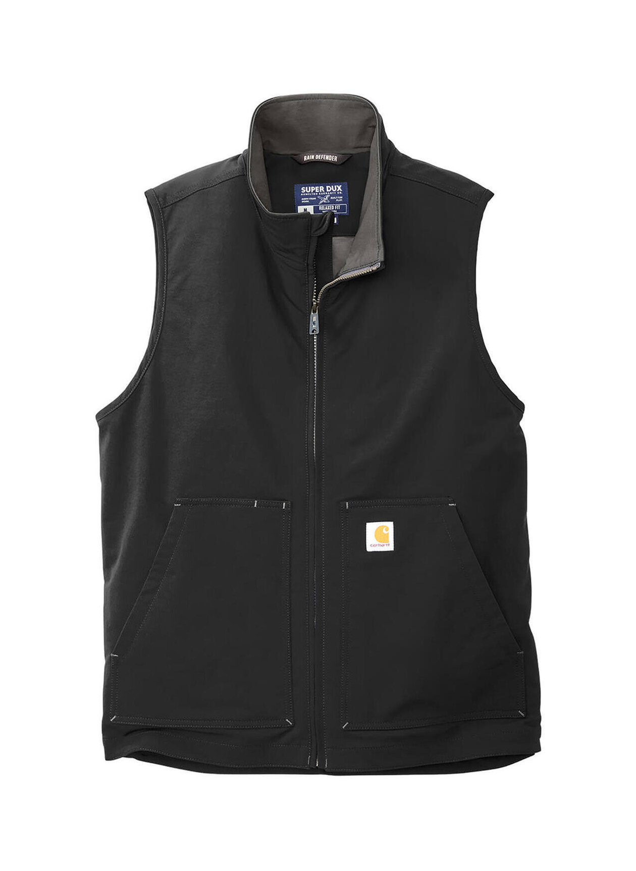 Carhartt Men's Black Super Dux Soft Shell Vest | Custom Vest