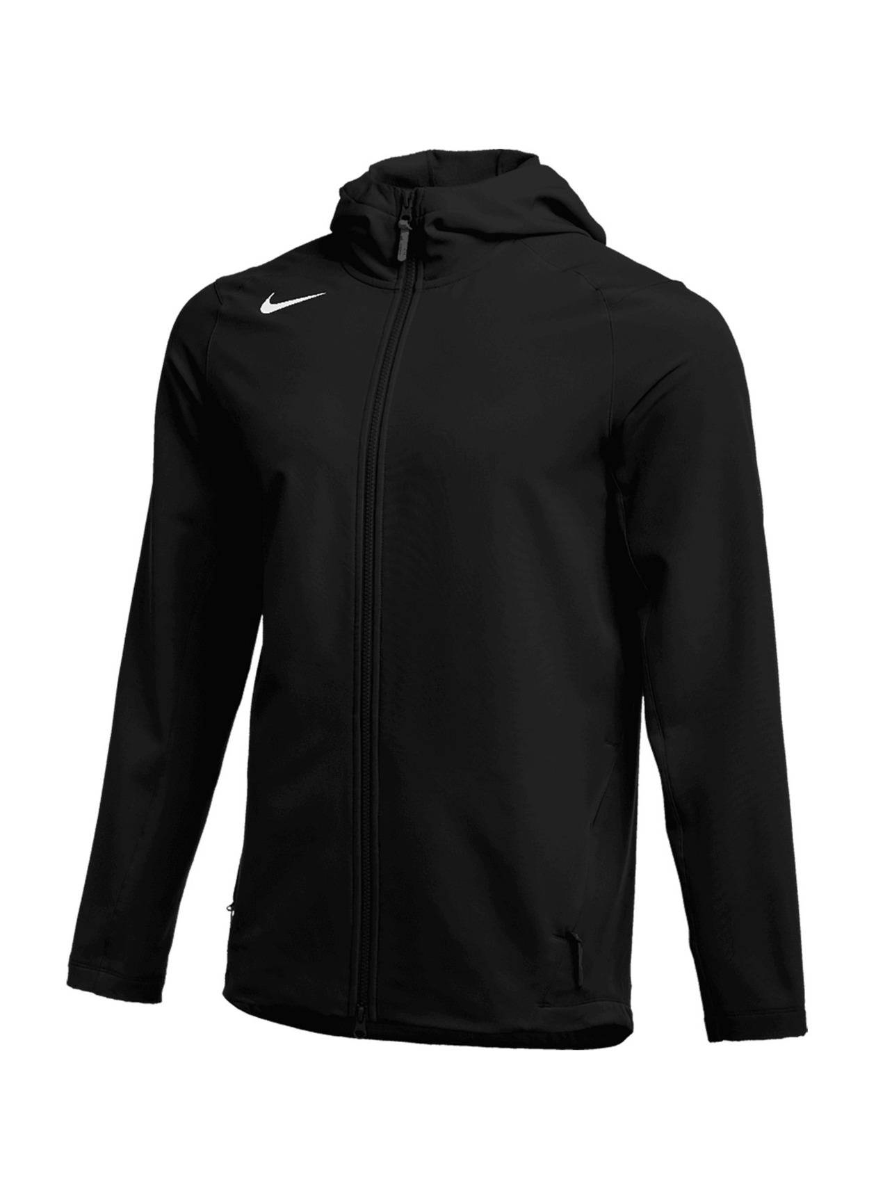 Nike Men's Team Black / White Full Zip Heavy Jacket