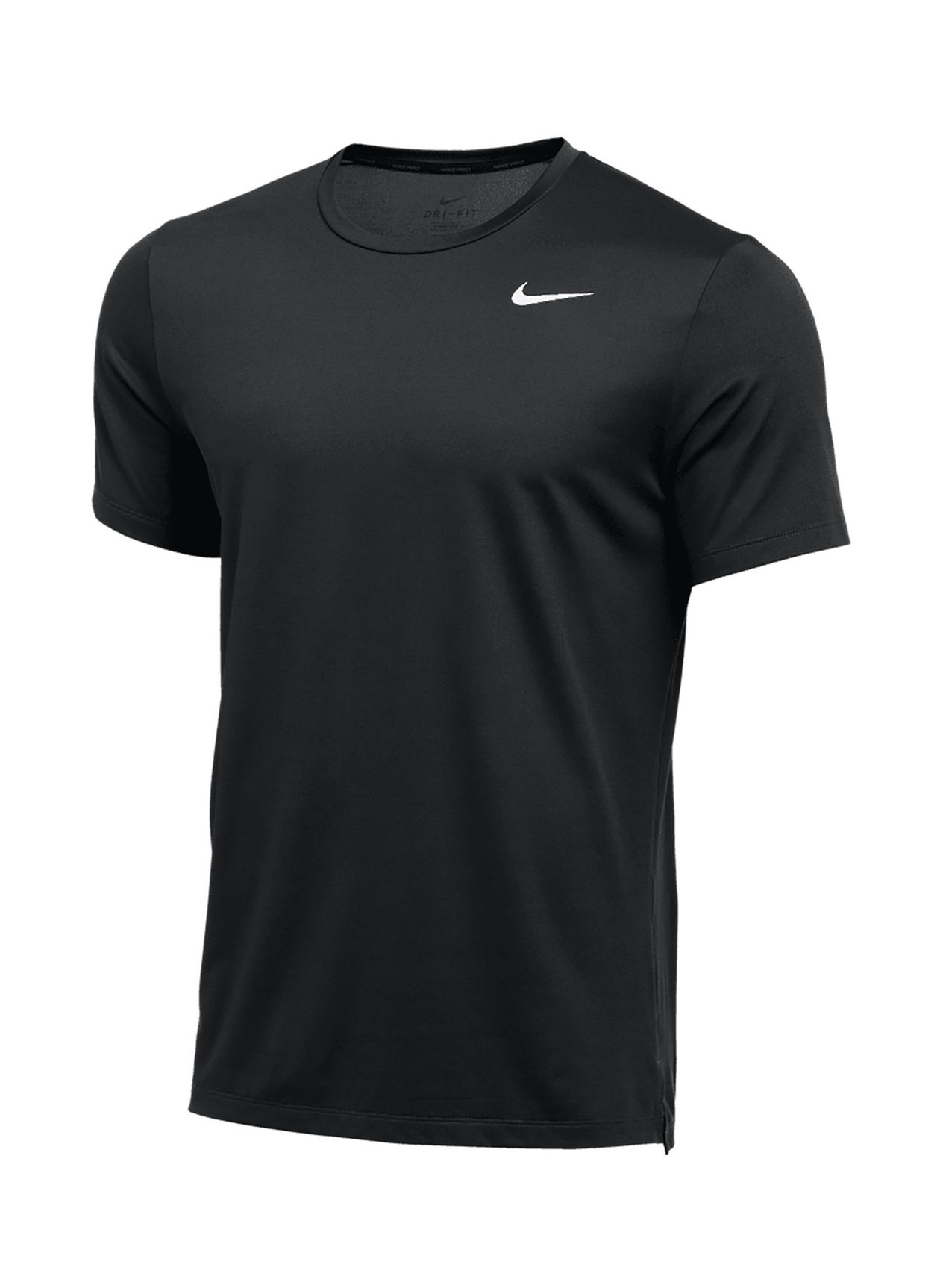 Custom T-shirts | Screen Printed Nike Men's Team Black / Heather Dri ...