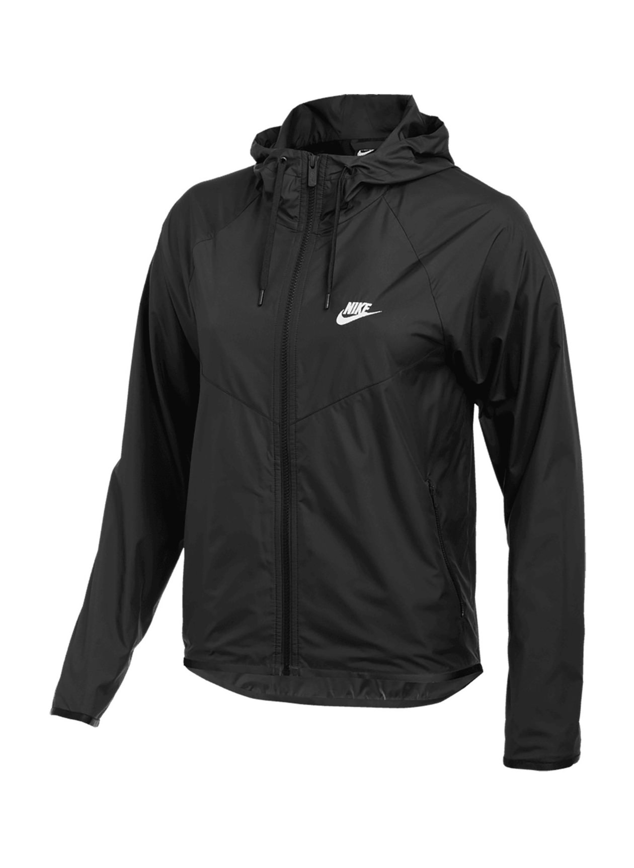 Custom Jackets | Corporate Nike Women's Team Black / White Windrunner ...