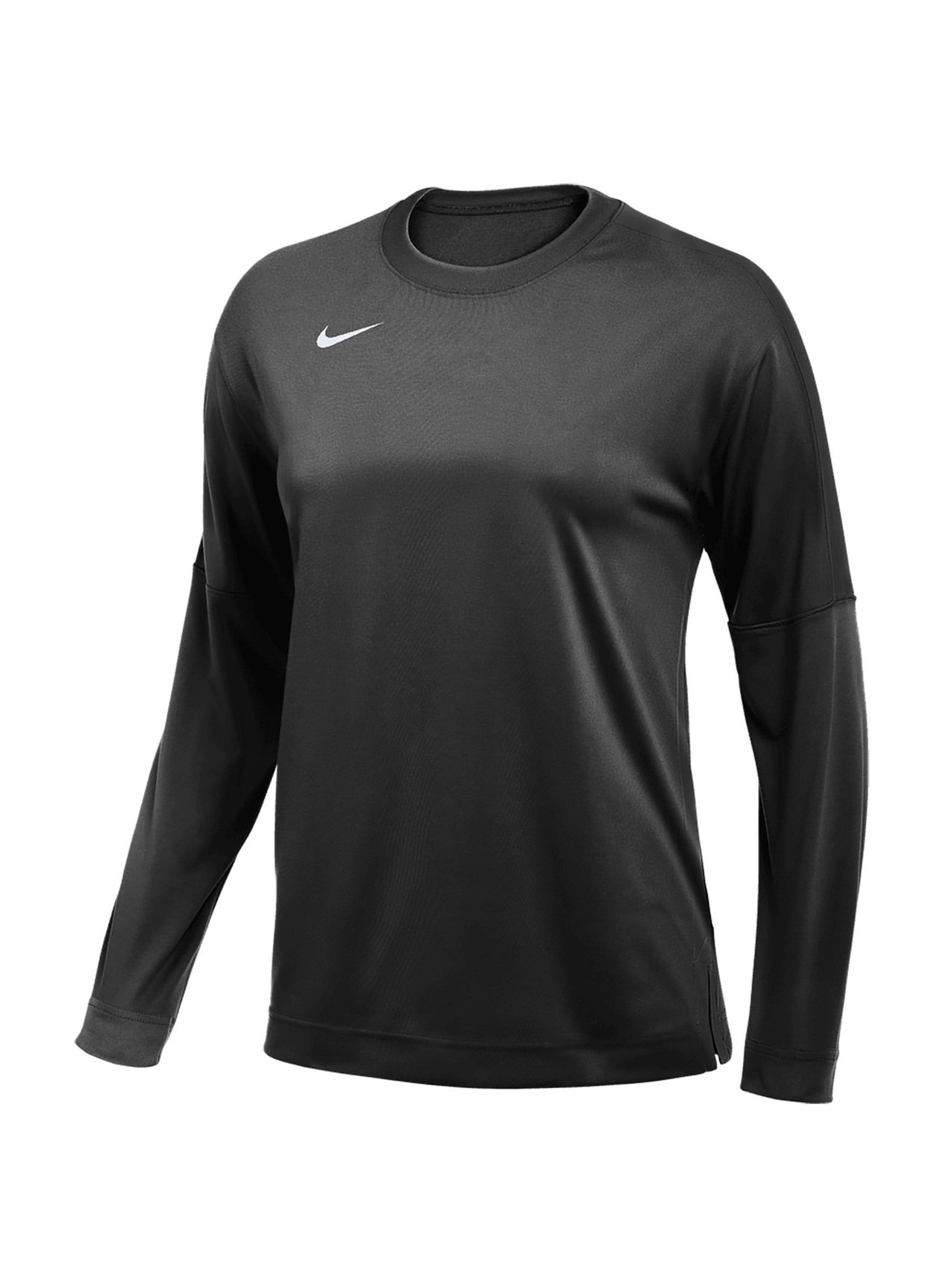 Nike Women's Team Black / White Shooting Long-Sleeve T-Shirt