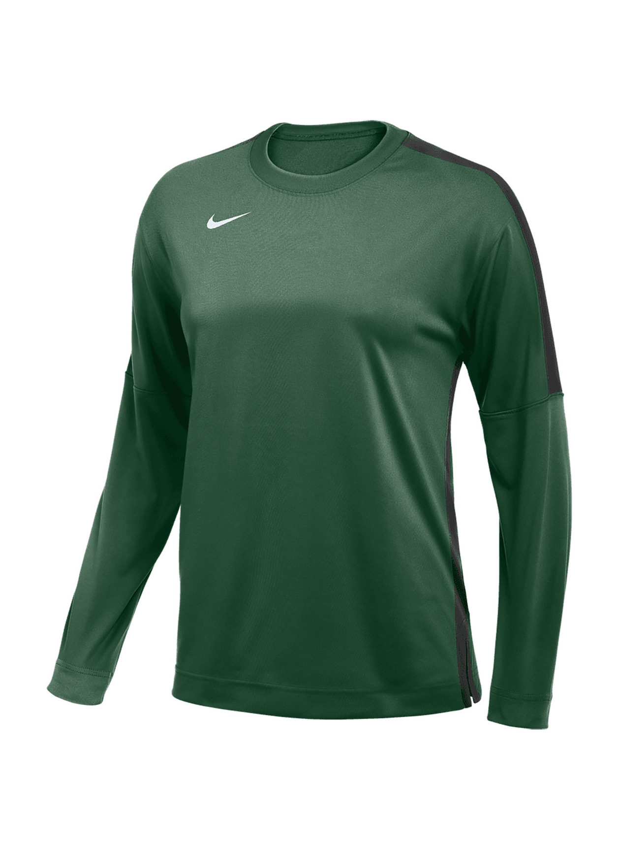 Nike Women's Team Dark Green / Team Black Shooting Long-Sleeve T-Shirt