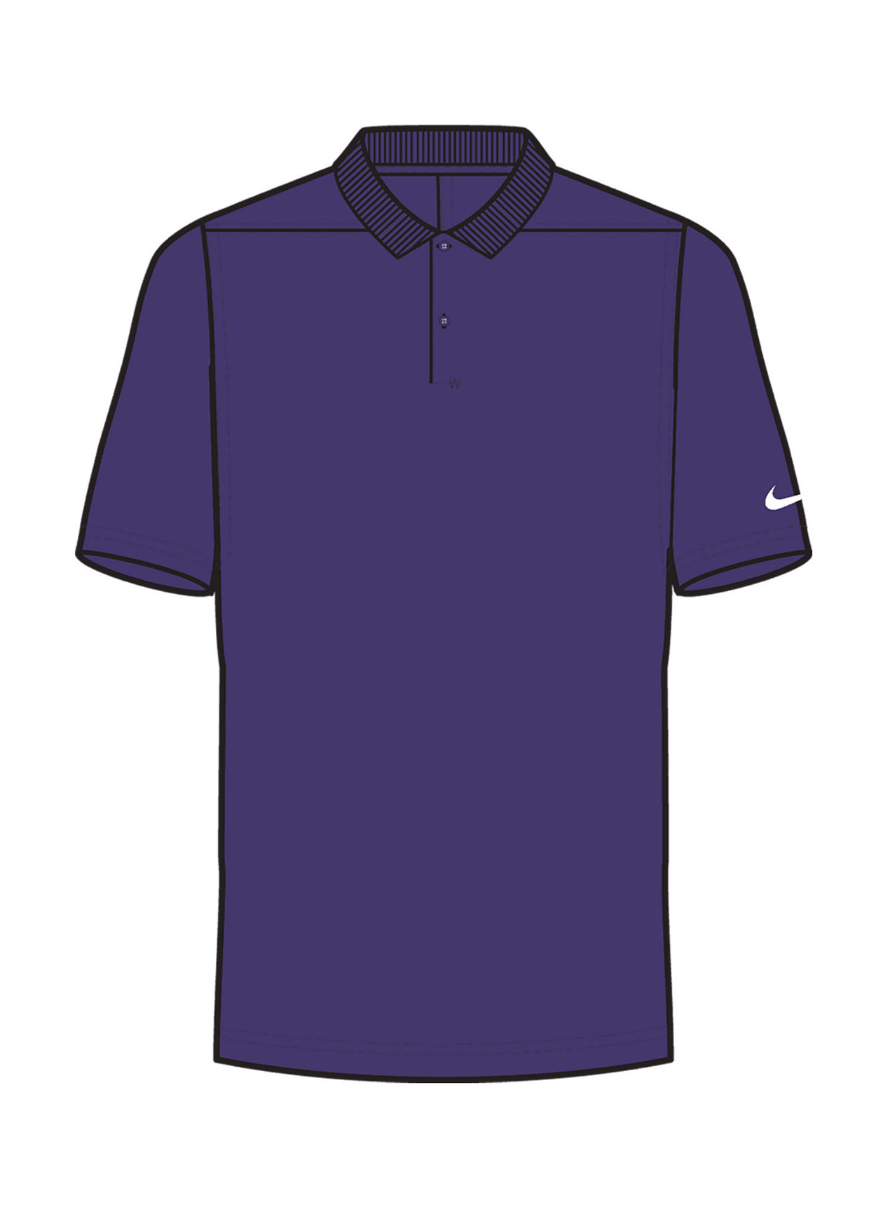 Nike Men's Top - Purple - M