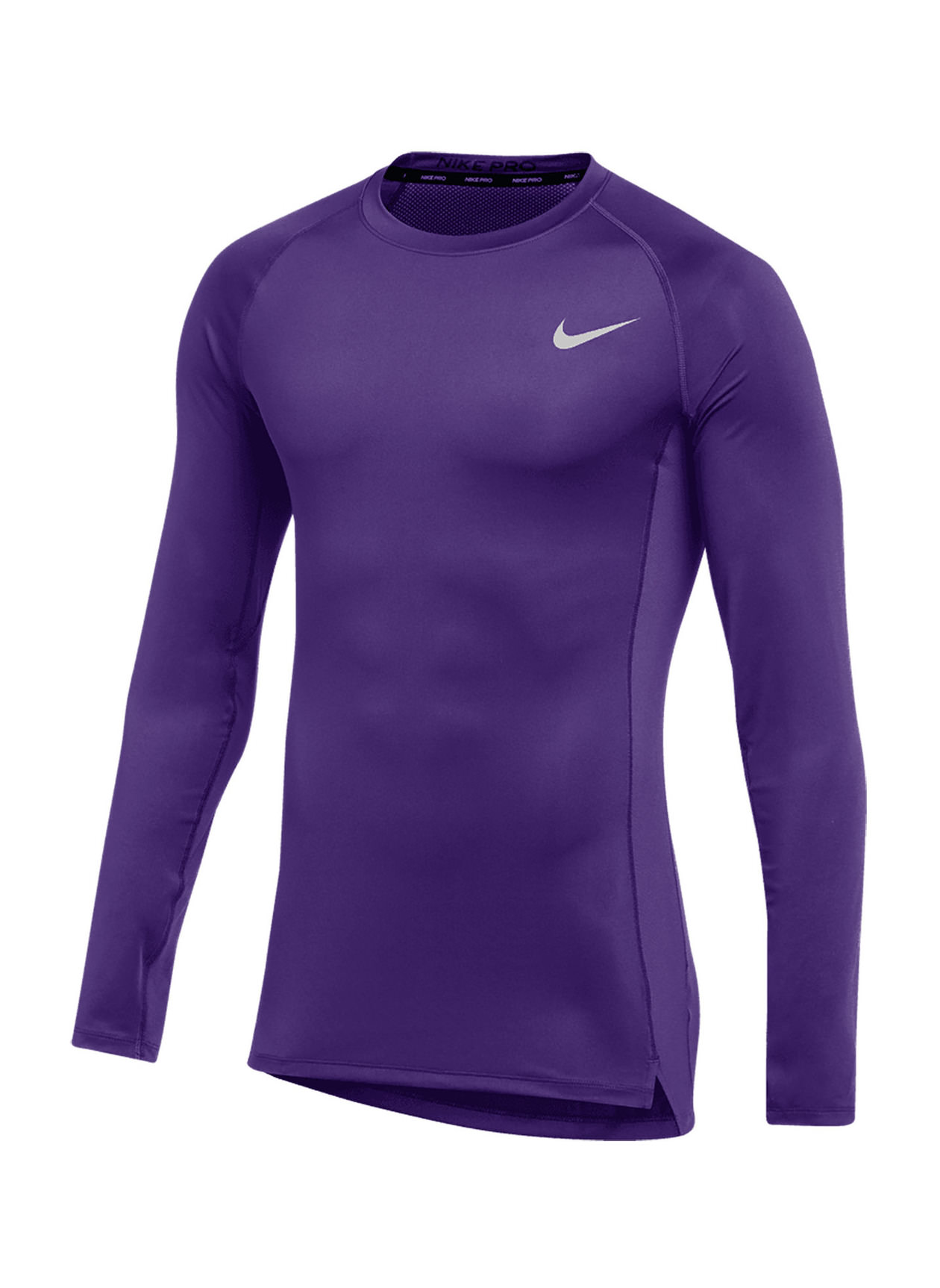 Investigación acumular Moral Court Purple / White Nike Pro Tight Long-Sleeve T-Shirt Men's | Nike