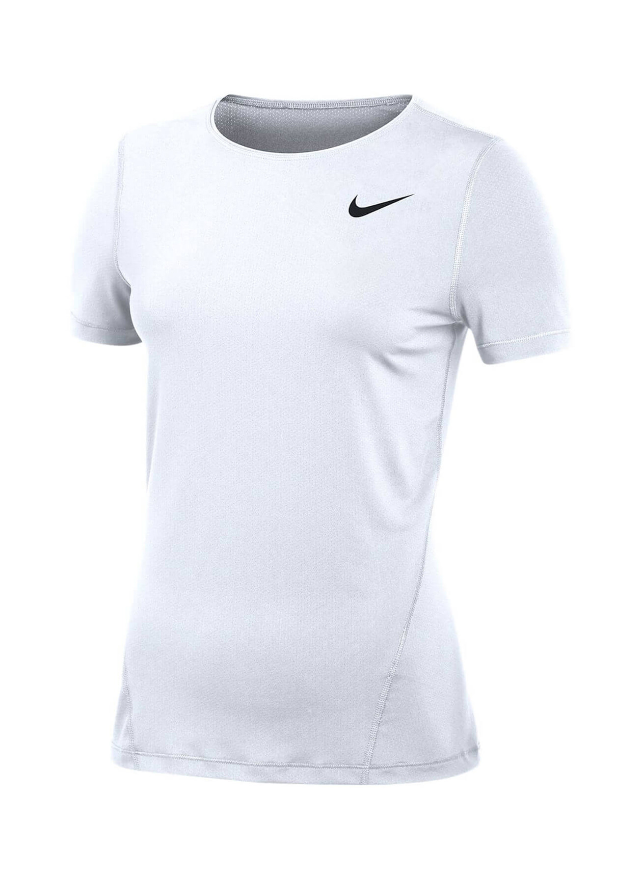 Nike Women's White / Black Mesh T-Shirt