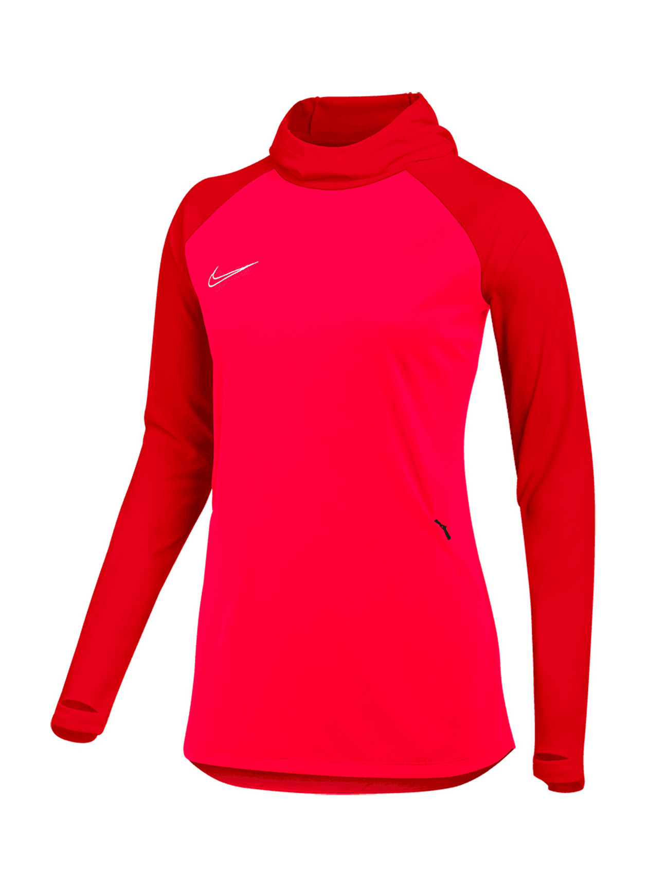 Women's Bright Crimson University Red Dri-FIT Academy Pro Hoodie | Nike