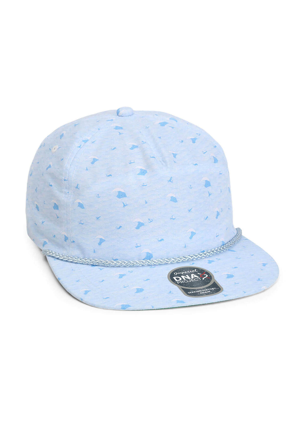 Imperial Blue Waves The Aloha Rope Hat