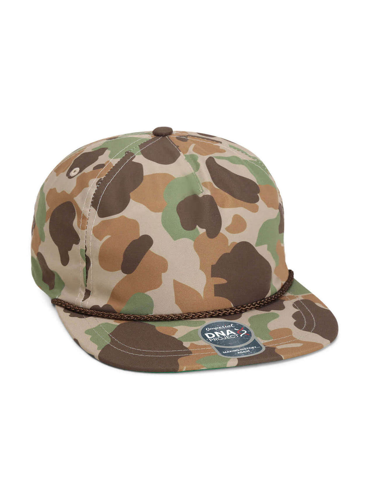 Imperial Frog Camo Brown The Aloha Rope Hat