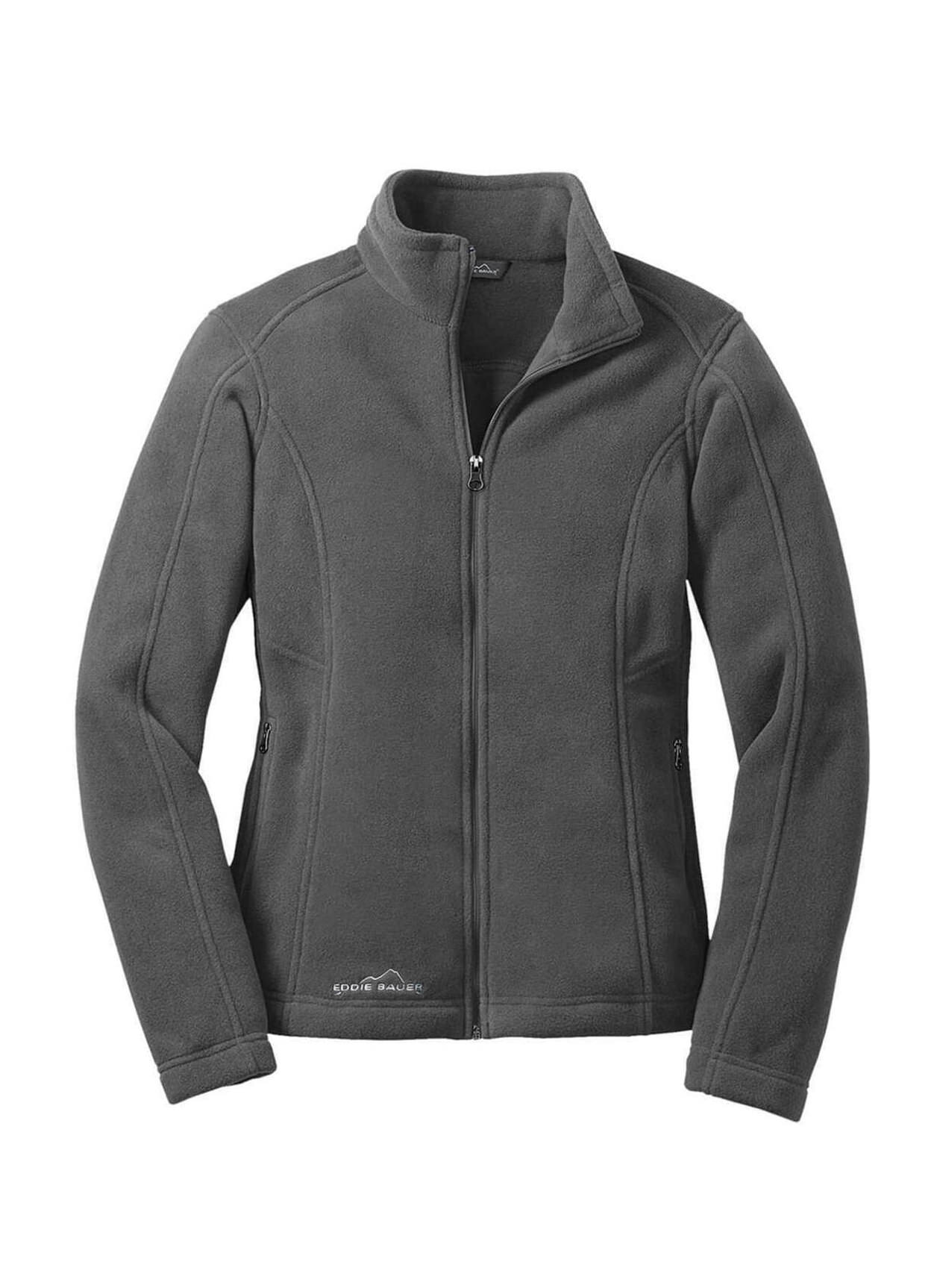 Eddie Bauer Women's Grey Steel Fleece Jacket