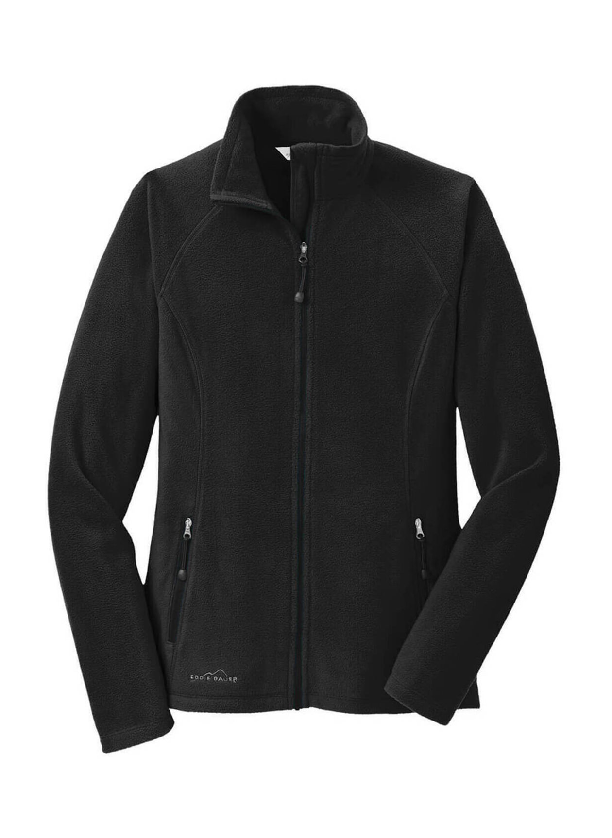 Custom Jackets  Corporate Eddie Bauer Women's Black Microfleece