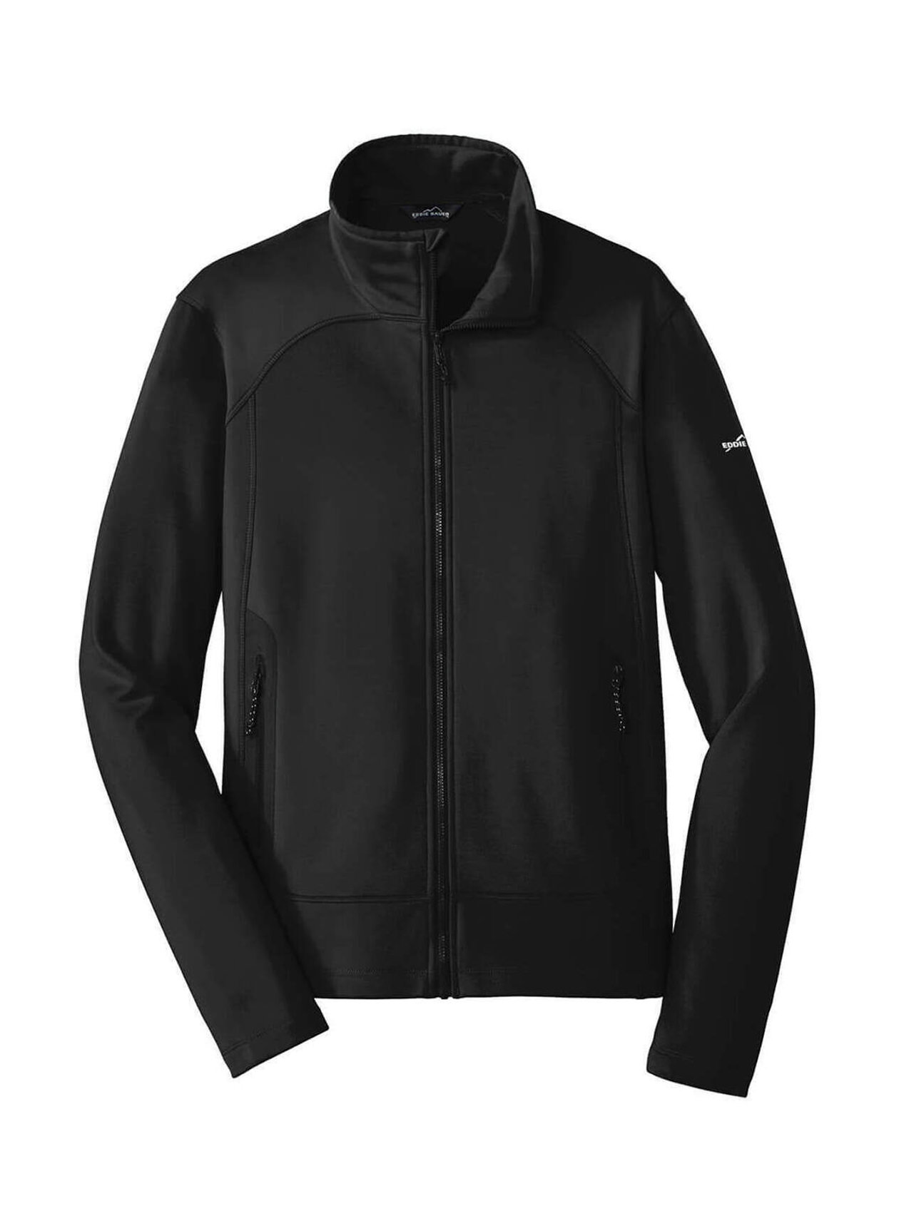 Eddie Bauer Men's Black Micro Fleece Jacket