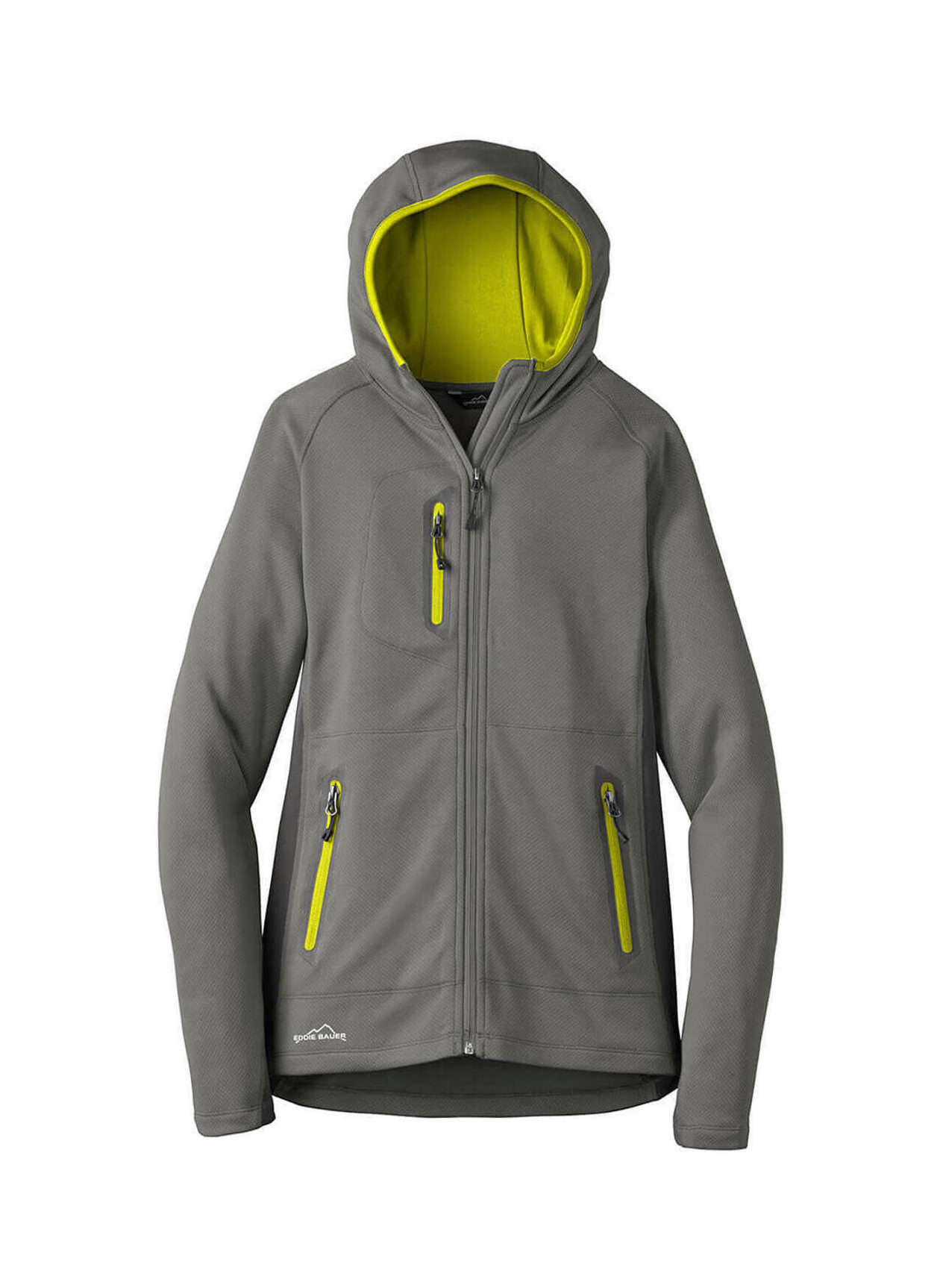 Eddie Bauer Women's Metal Grey / Grey Steel / Citron Sport Hooded ...