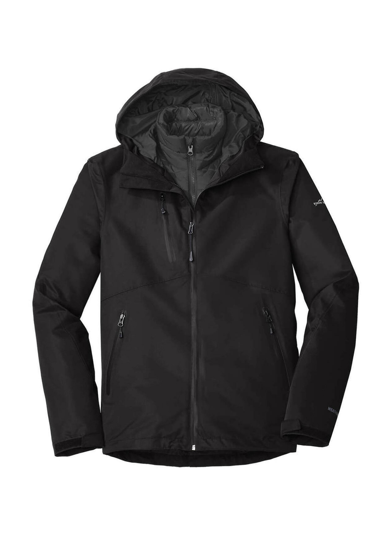 Eddie Bauer Men's Black WeatherEdge Plus 3-in-1 Jacket